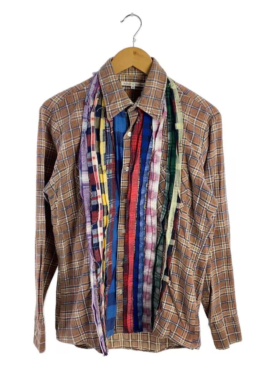 Needles Reconstructed Rebuild Flannel Button Shirt Size US S / EU 44-46 / 1 - 1 Thumbnail
