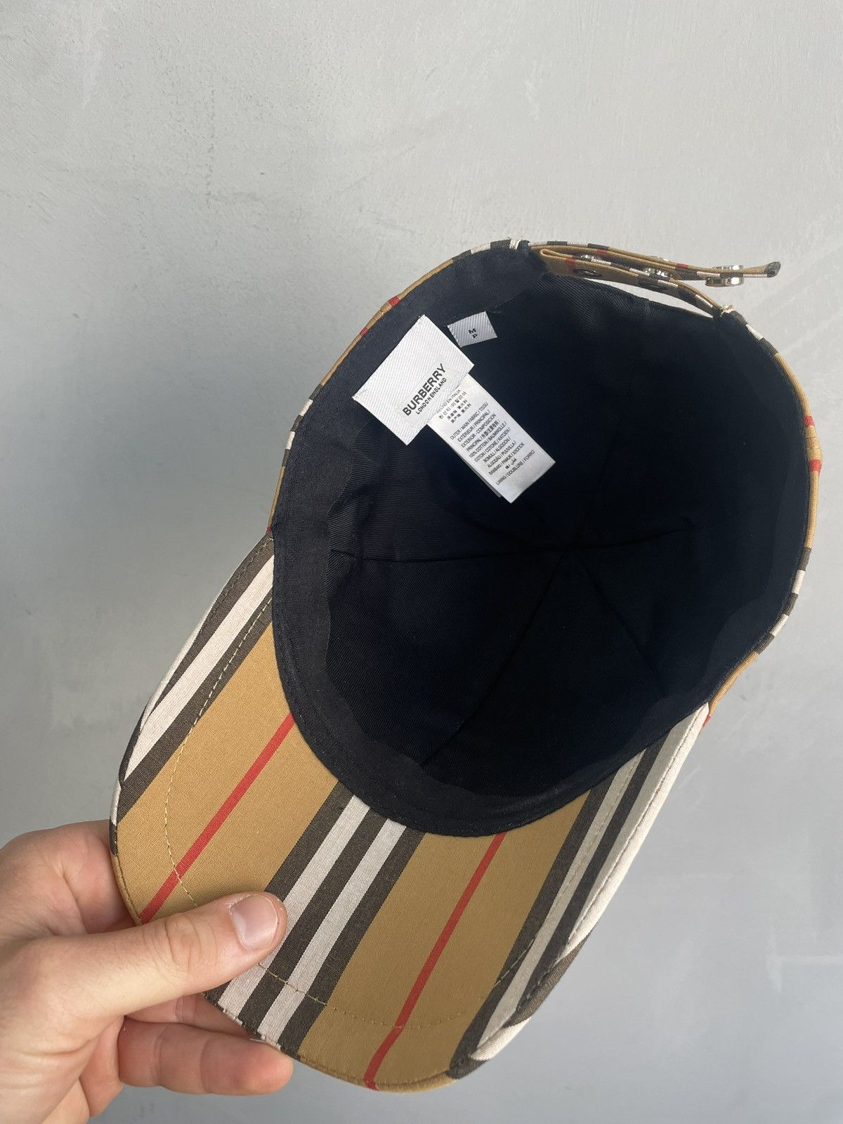 Burberry Rare novacheck Burberry England hat cap Size ONE SIZE - 8 Thumbnail