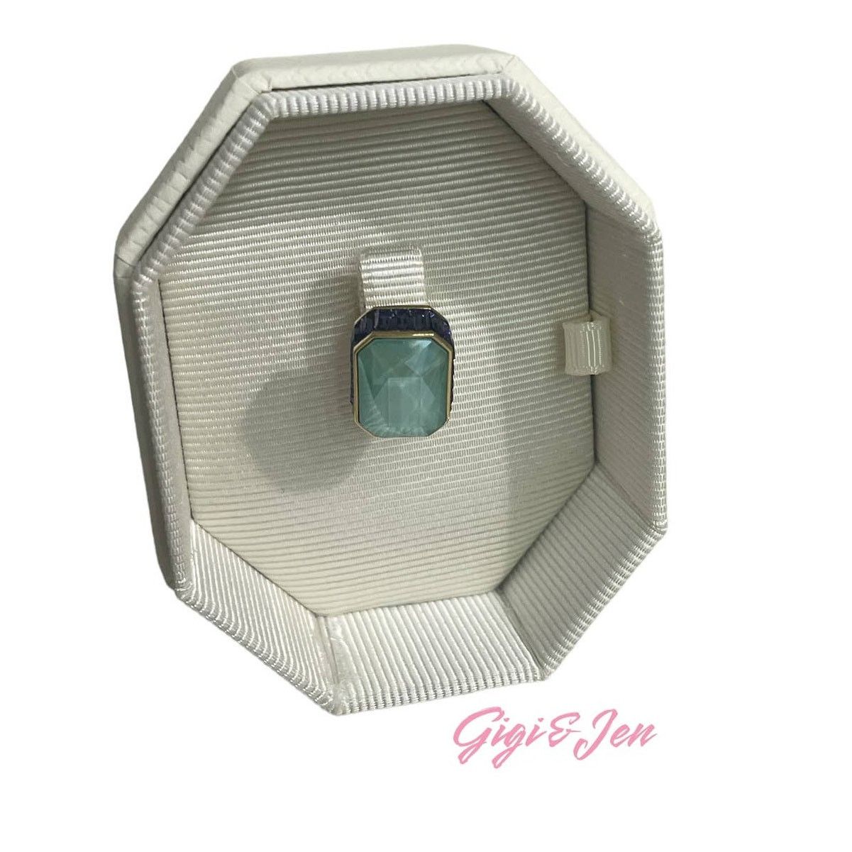 Swarovski Swarovski Orbita Stud Earring, Single, Octagon Cut Crystal Size ONE SIZE - 1 Thumbnail