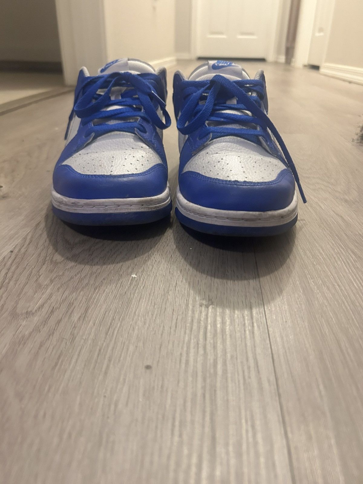 Nike Nike Dunk Low Racer Blue Photon Dust Men's Size US 11 / EU 44 - 4 Thumbnail