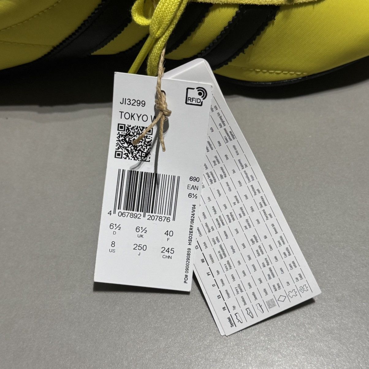 Adidas Adidas Tokyo W Pure Sulfur Size 8 Us Size US 8 / IT 38 - 6 Thumbnail