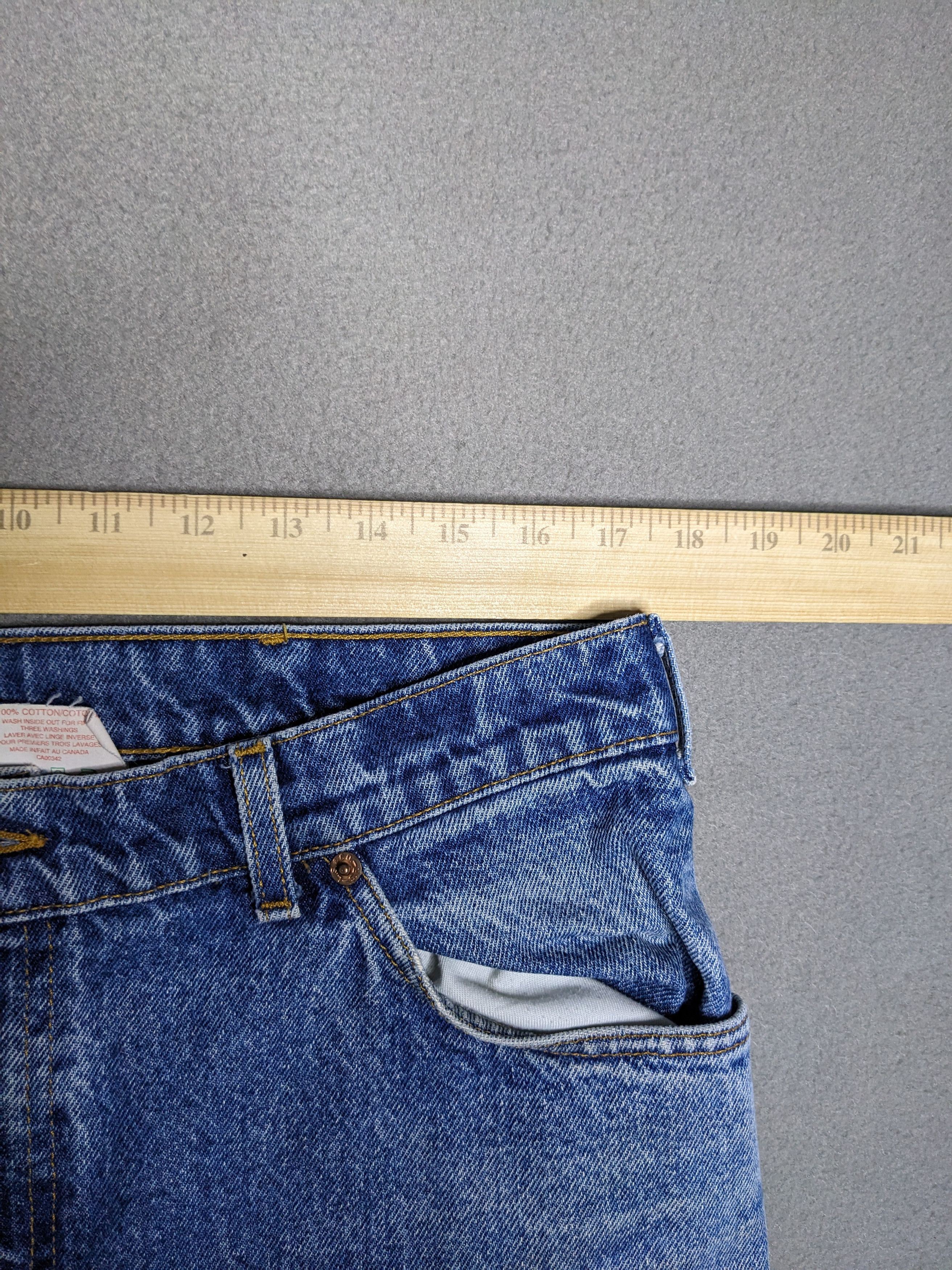 Levi's VINTAGE Y2K Levis Orange Tab 619 Jeans Mens 35x30 Denim Size US 35 - 15 Thumbnail