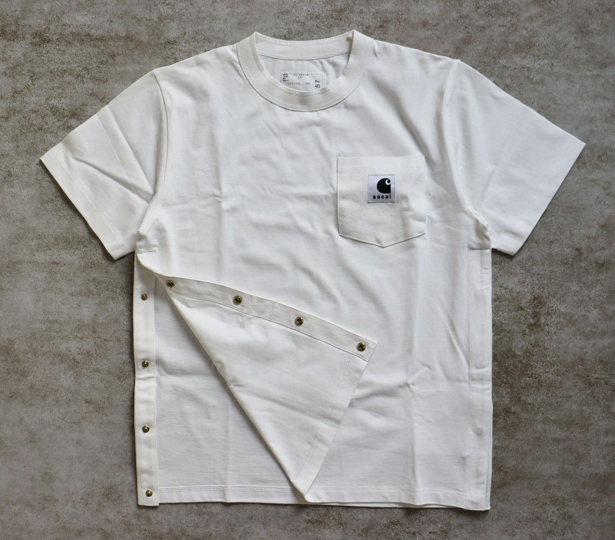 Sacai x Carhartt 23fw T-shirt