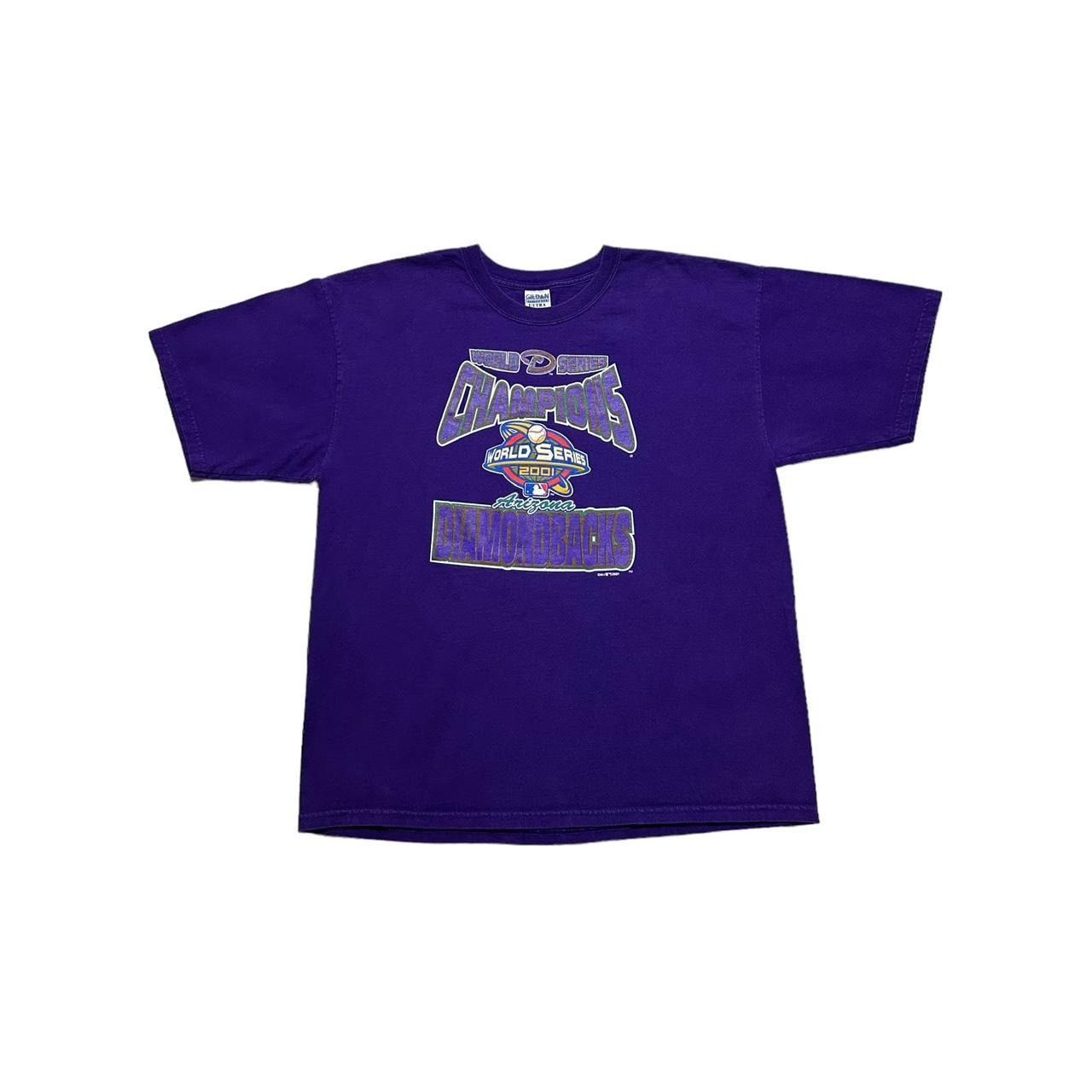 Gildan × MLB × Vintage Y2K Arizona Diamondbacks World Series Champions 2001 T-Shirt Size US XL / EU 56 / 4 - 1 Thumbnail