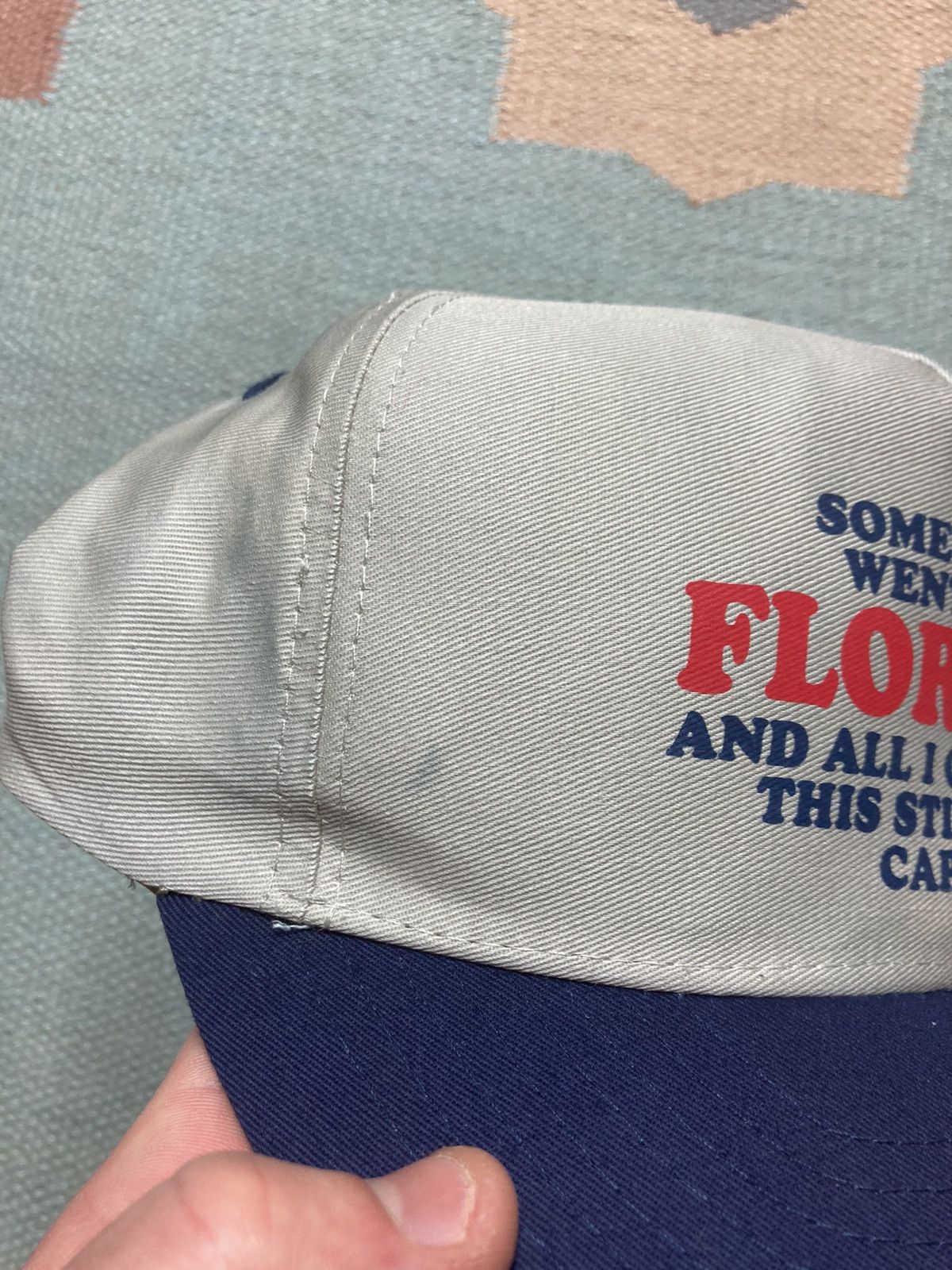 Vintage SnapBack hat Florida all I got was this stinking cap funny Size ONE SIZE - 3 Thumbnail