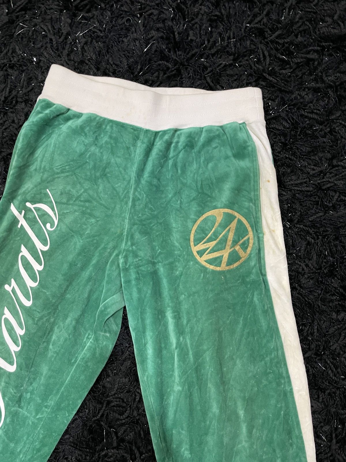 Japanese Brand 24Karat Exile Tribe Sweatpants Big logo Y2K Hip hop style Size US 32 / EU 48 - 7 Thumbnail