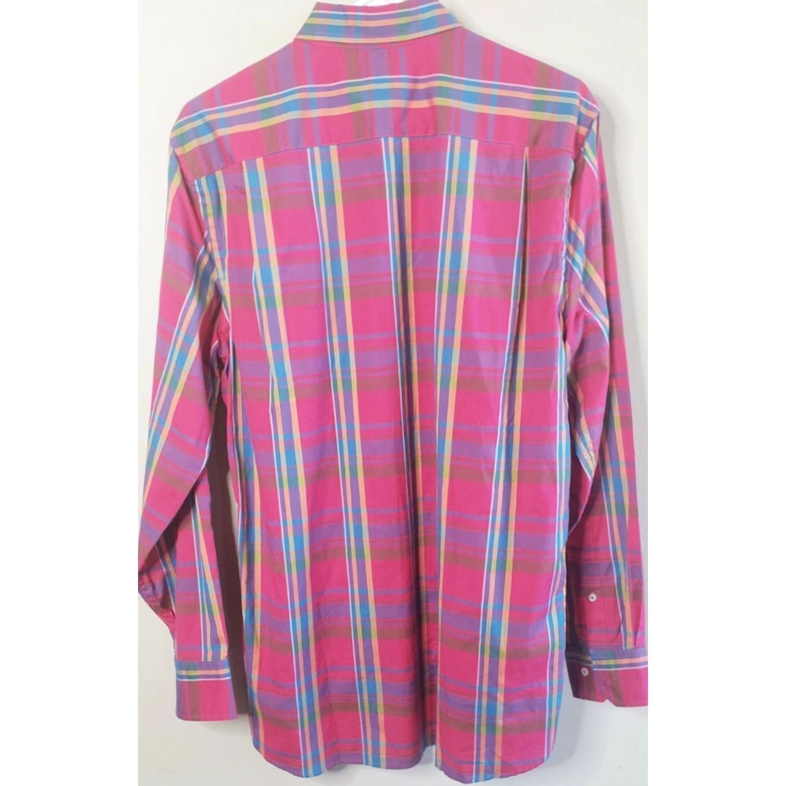 Southern Tide Southern Tide Shirt Mens Button-Down Plaid Long Sleeve M Classic Fit Multicolor Pocket Non-NWT Size US M / EU 48-50 / 2 - 7 Thumbnail