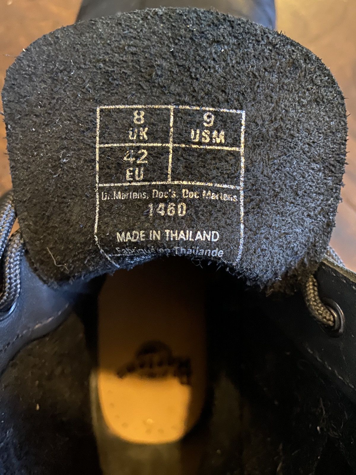 Dr. Martens Dr Martens black leather boots Size US 9 / EU 42 - 4 Thumbnail