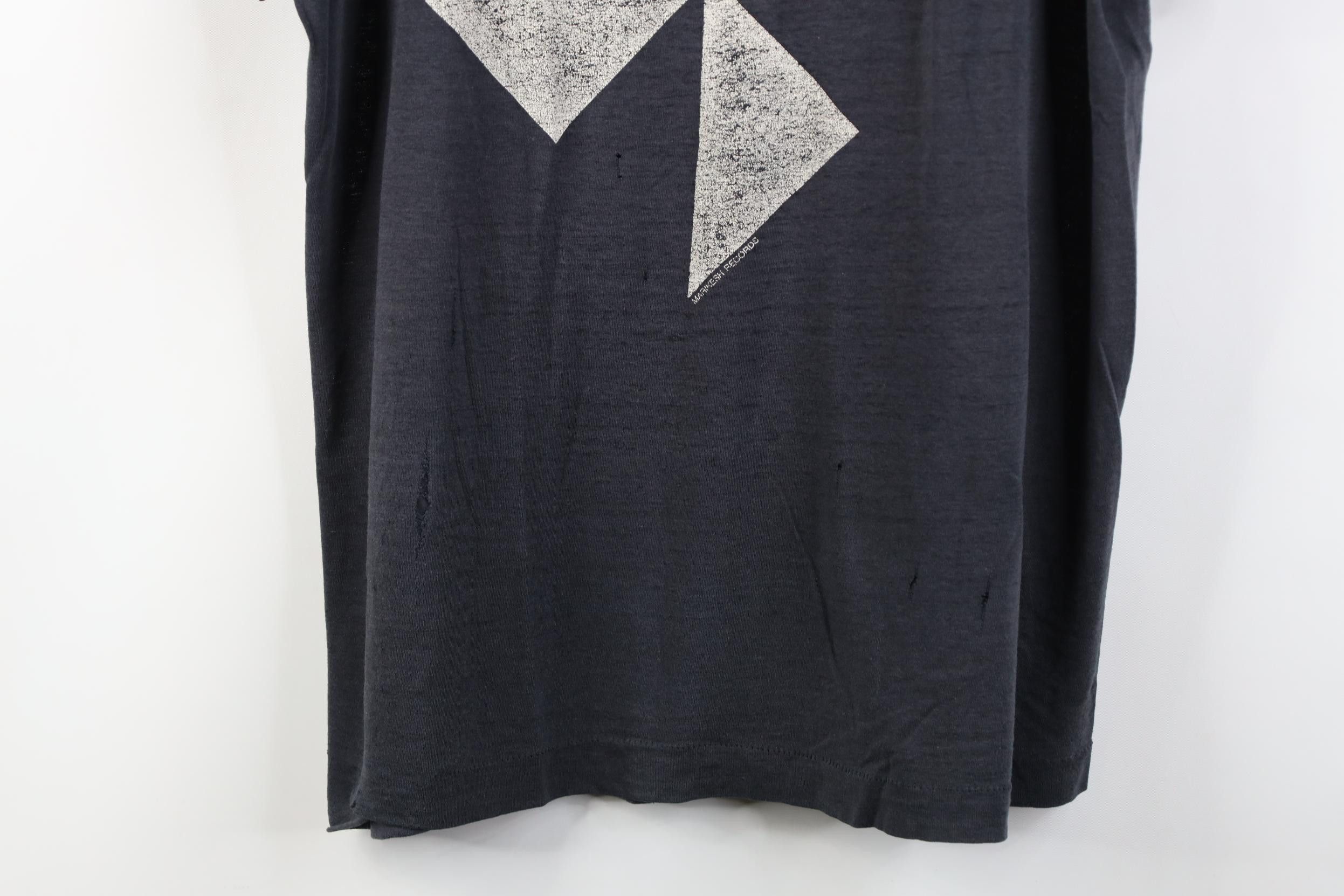 Vintage Vintage 80s Marikesh Records Band T-Shirt Ohio Black USA Size US XL / EU 56 / 4 - 3 Thumbnail