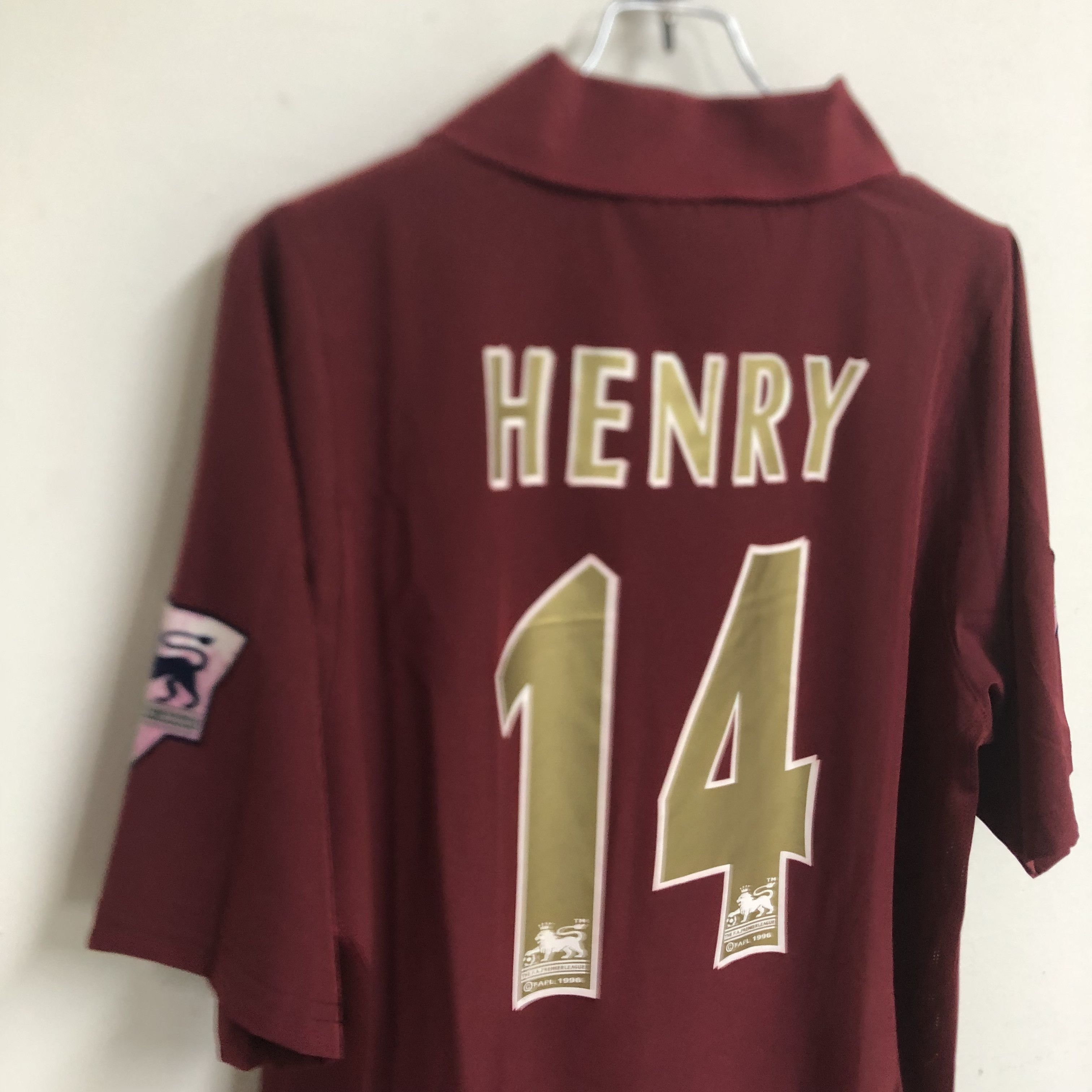 Vintage 1998-99 Herry Home Soccer Jersey Size US L / EU 52-54 / 3 - 4 Thumbnail