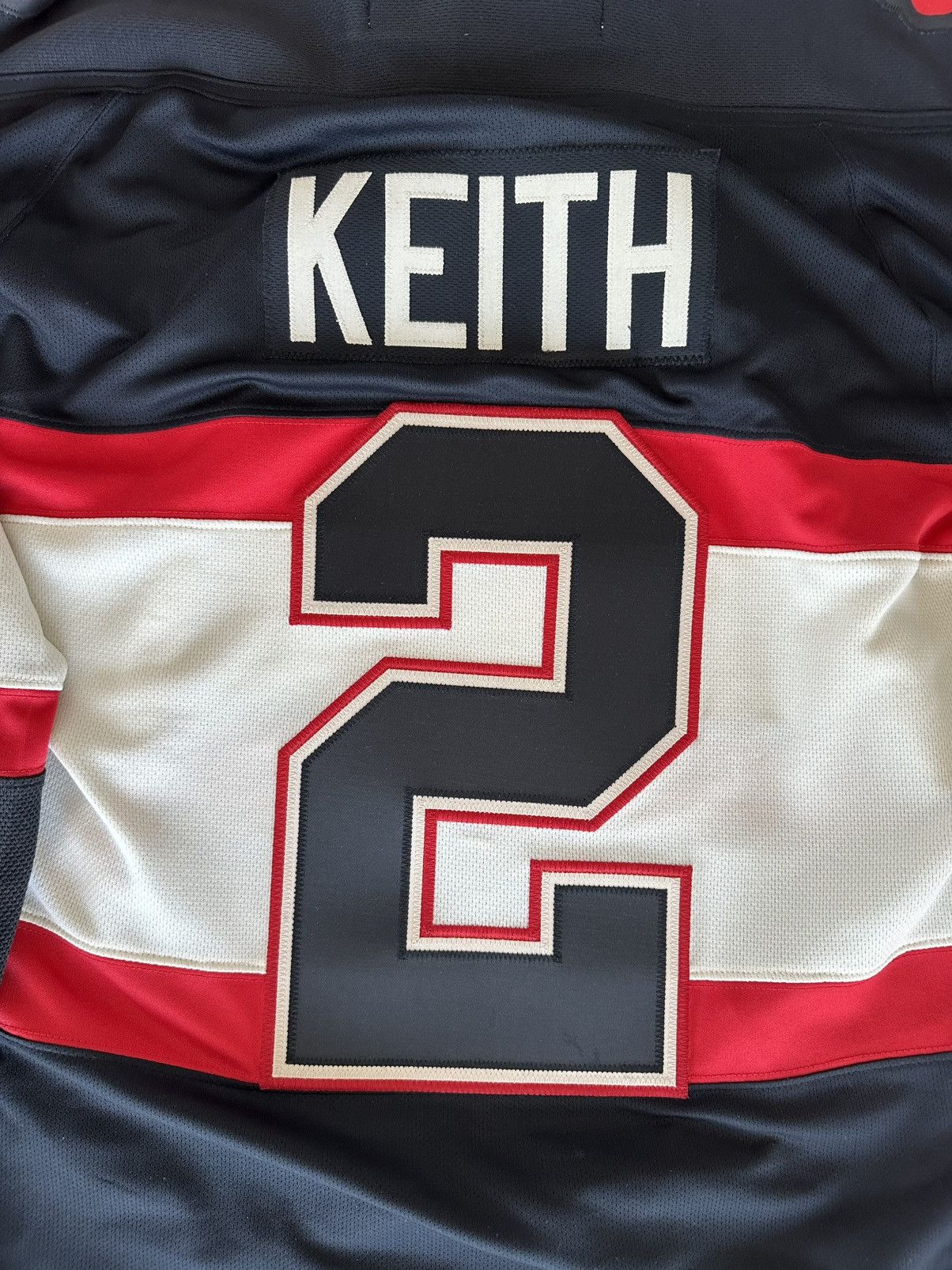 Reebok Duncan Keith Chicago Blackhawks 2009 Alternate Jersey Size US L / EU 52-54 / 3 - 5 Thumbnail