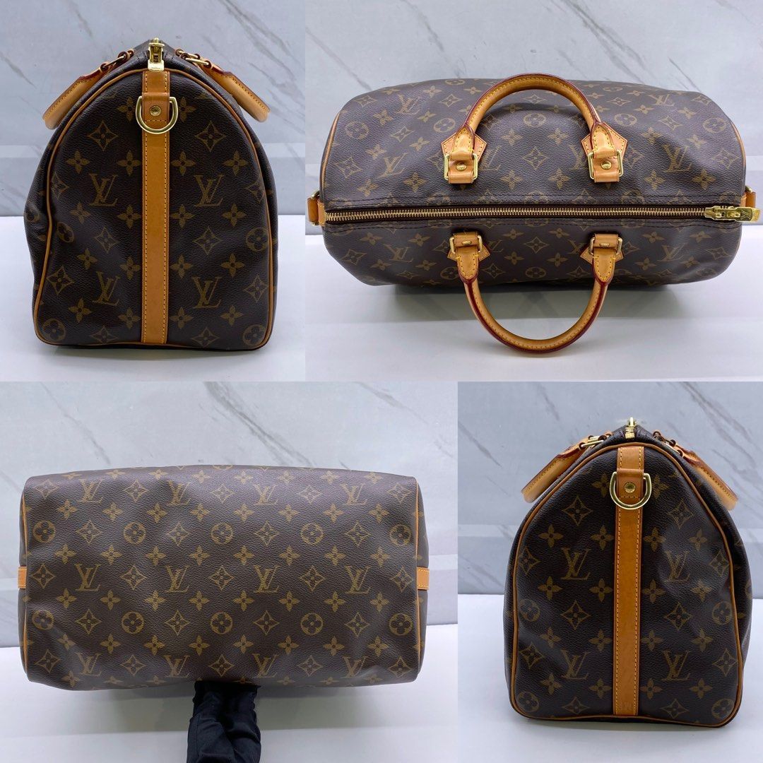 Louis Vuitton Louis Vuitton Monogram Speedy 30 Bandouliere Size ONE SIZE - 4 Thumbnail