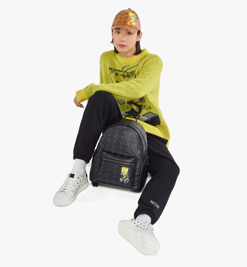 MCM o1mt1gz0326 Size: OS / Stark Backpack in Black Size ONE SIZE - 5 Thumbnail