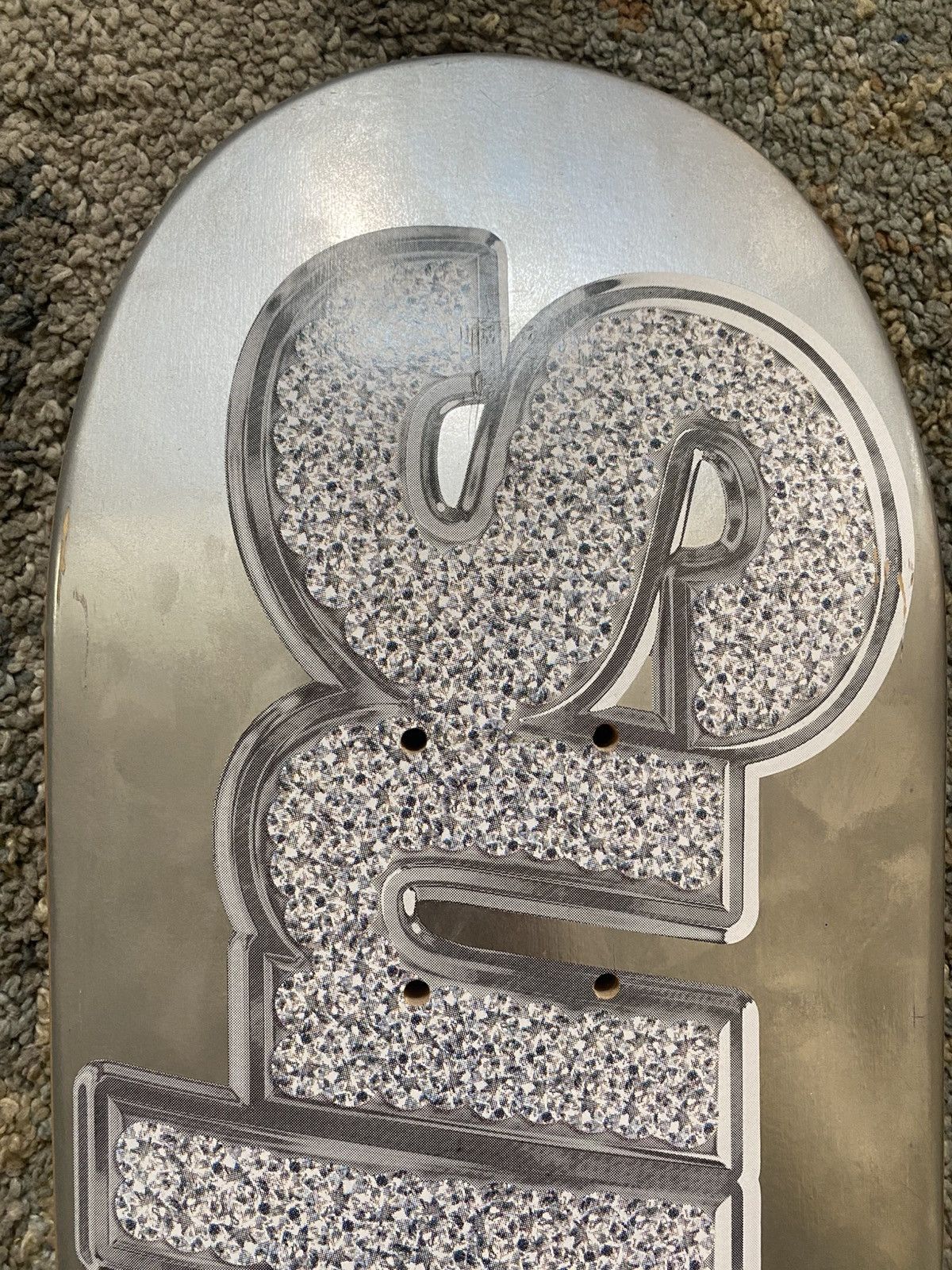 Supreme 2013 Bling Logo Skateboard Deck Set