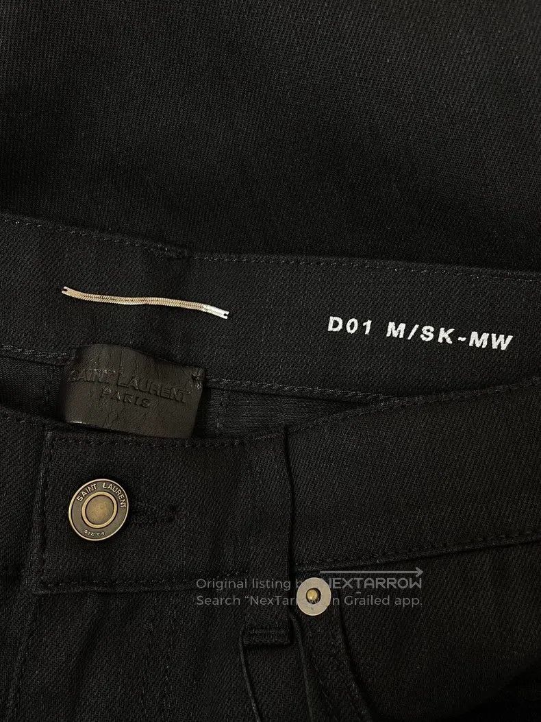 Saint Laurent Paris Saint Laurent Paris Jeans Size US 30 / EU 46 - 3 Thumbnail