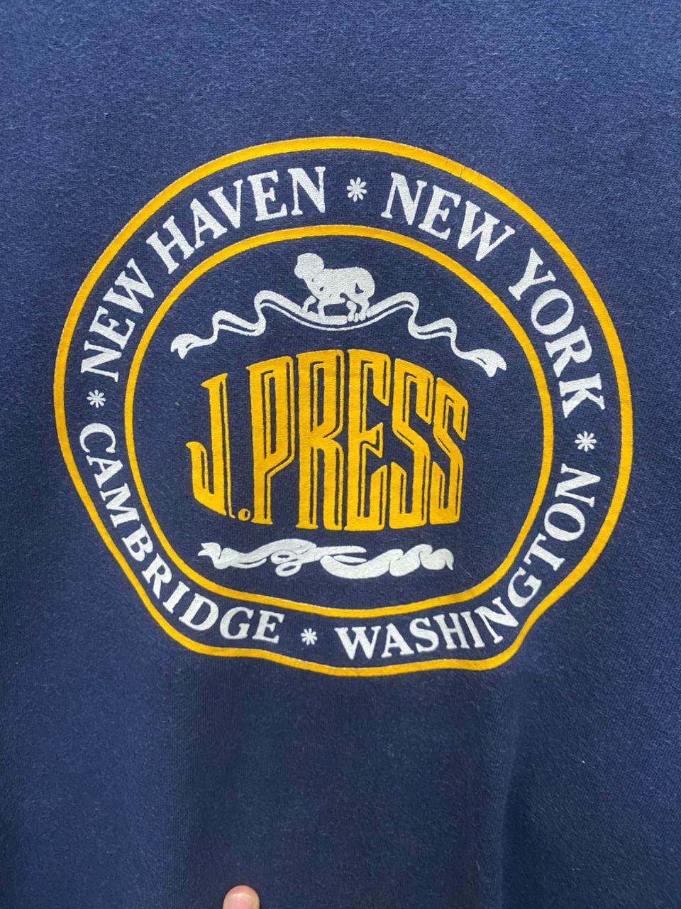 Jerzees Vintage 90s J.Press Cambridge Washington Sweatshirt Size US M / EU 48-50 / 2 - 3 Thumbnail