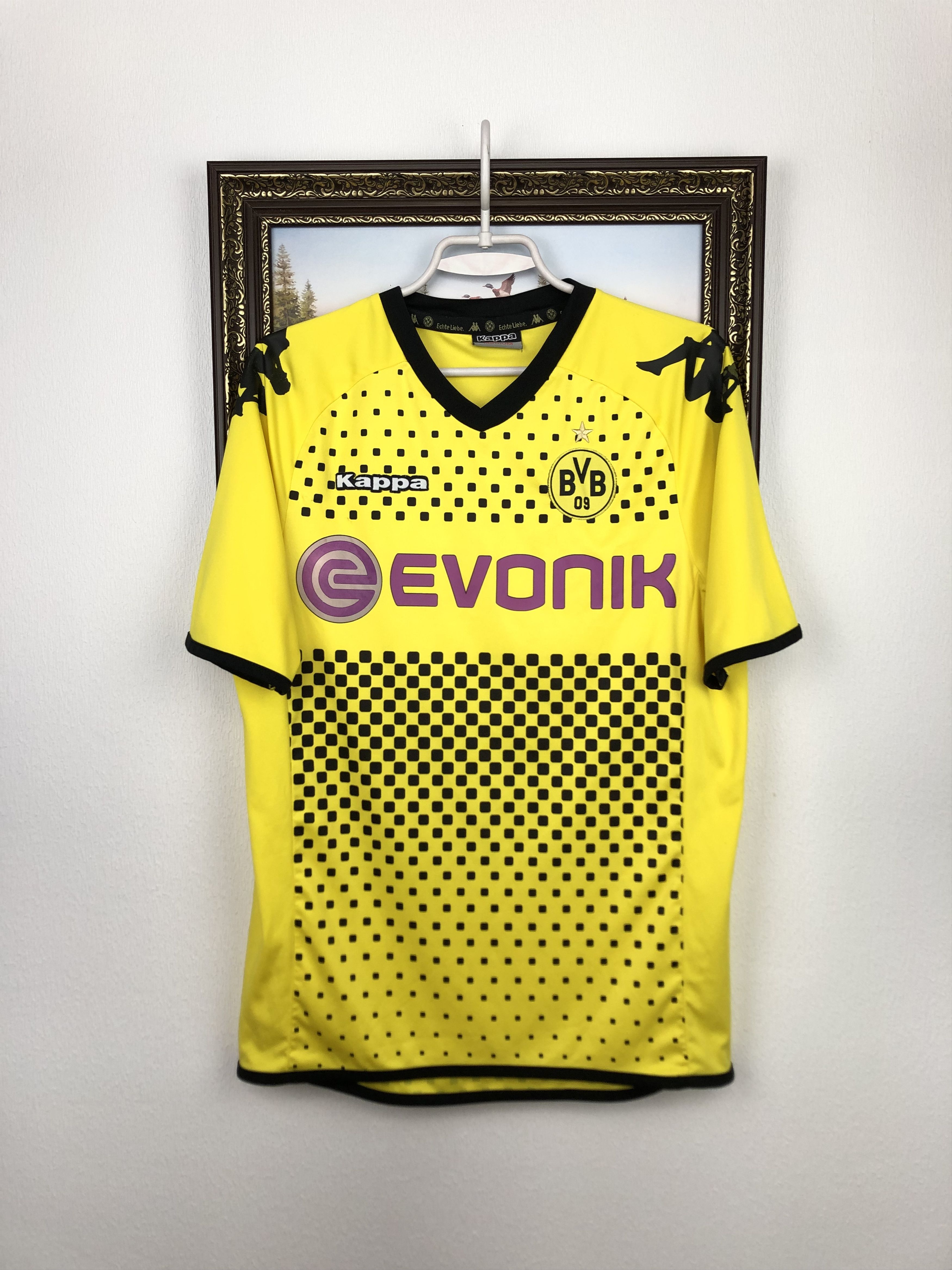 Kappa Borussia Dortmund football shirt 2011 Soccer Kappa Jersey Size US M / EU 48-50 / 2 - 1 Thumbnail