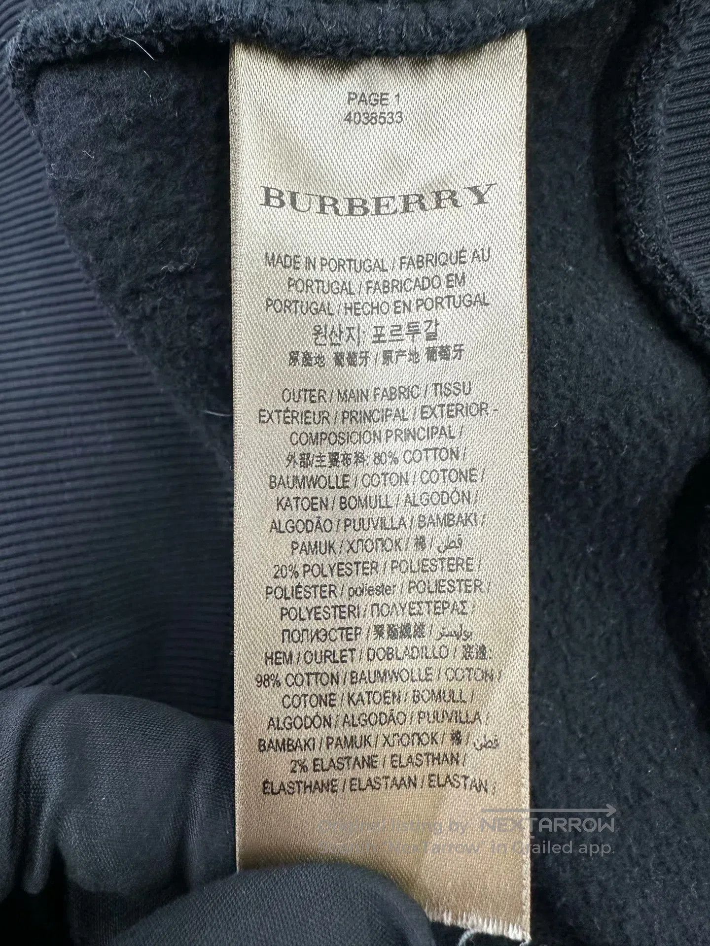 Burberry Burberry Black Zip-up Plaid Hooded Short-sleeve Sweatshirt Size US M / EU 48-50 / 2 - 4 Thumbnail