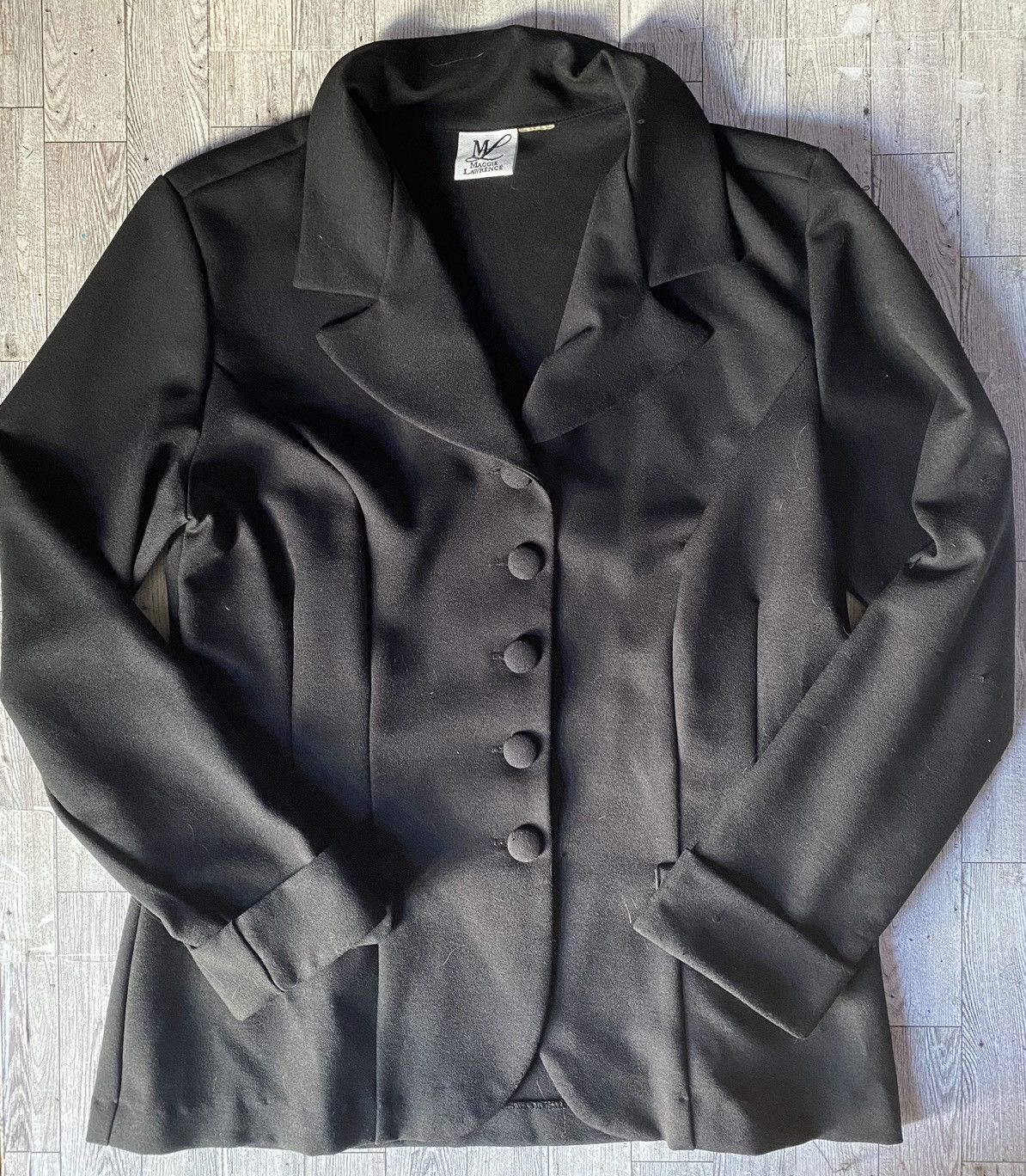 Vintage Maggie Lawrence, Vintage, Basic, Oversized Fitted Blazer Size ONE SIZE - 5 Thumbnail