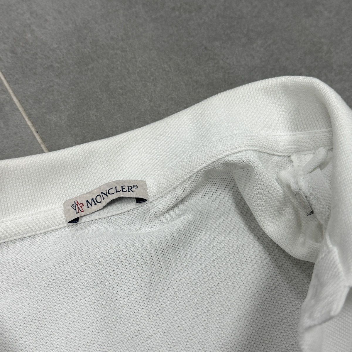 Authentic Moncler Maglia Polo Manica Corta SS Polo Shirt Men