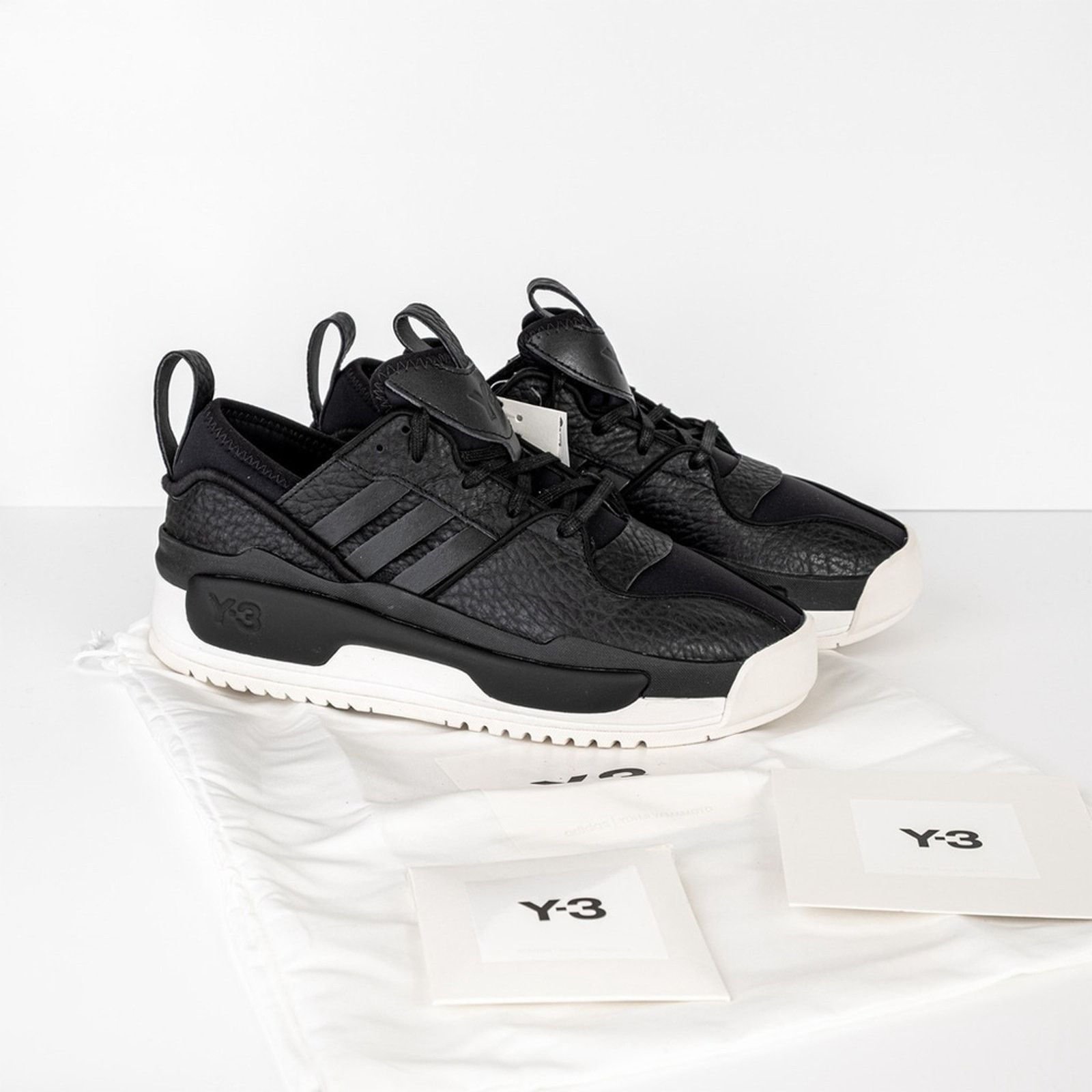 Adidas Men's Adidas Y-3 Hokori III Trainers HQ5968 Black/White US 9 Size US 9 / EU 42 - 12 Thumbnail