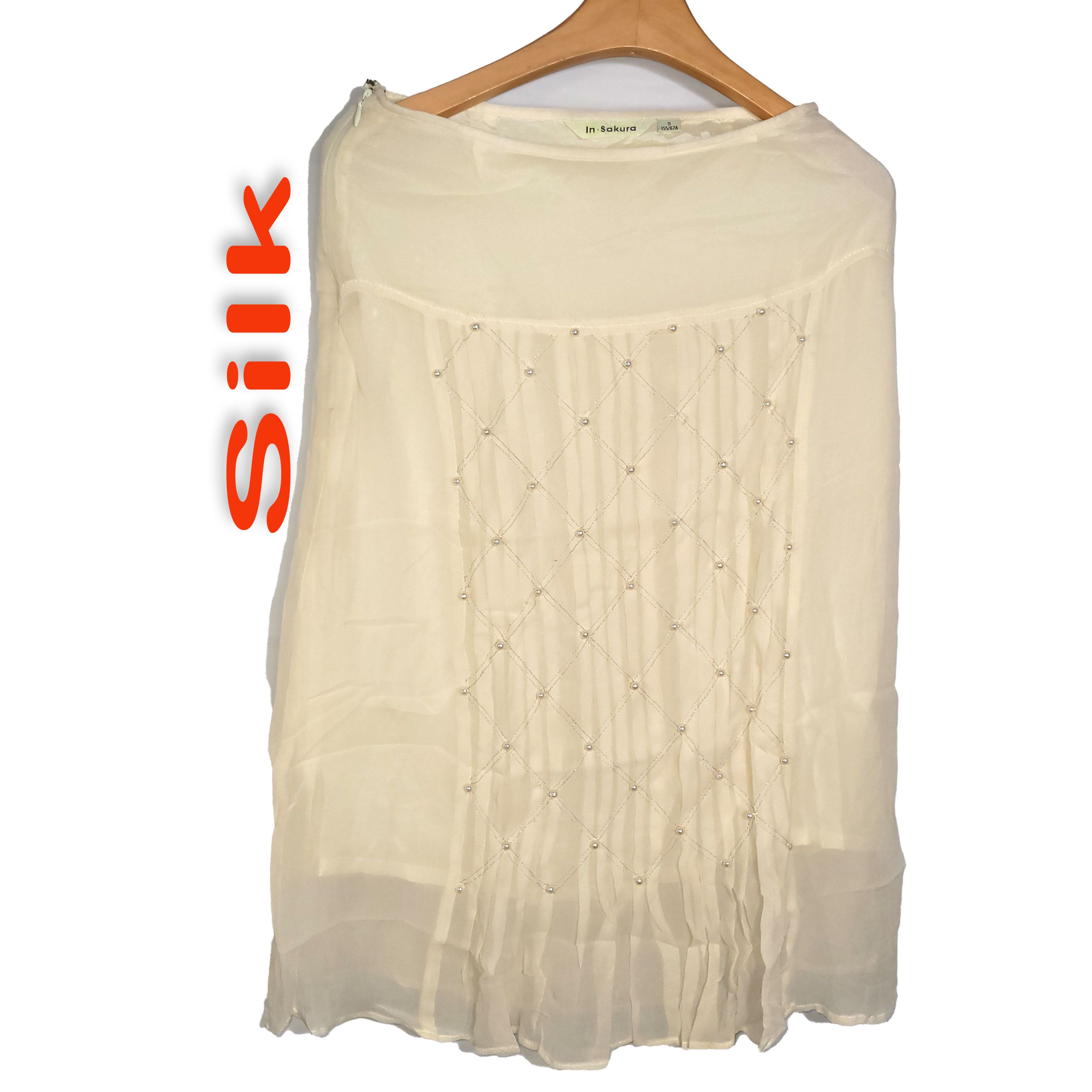 Other Women's Silk Size XXS Tube Skirt SEM014 Size 30" / US 8 / IT 44 - 1 Thumbnail