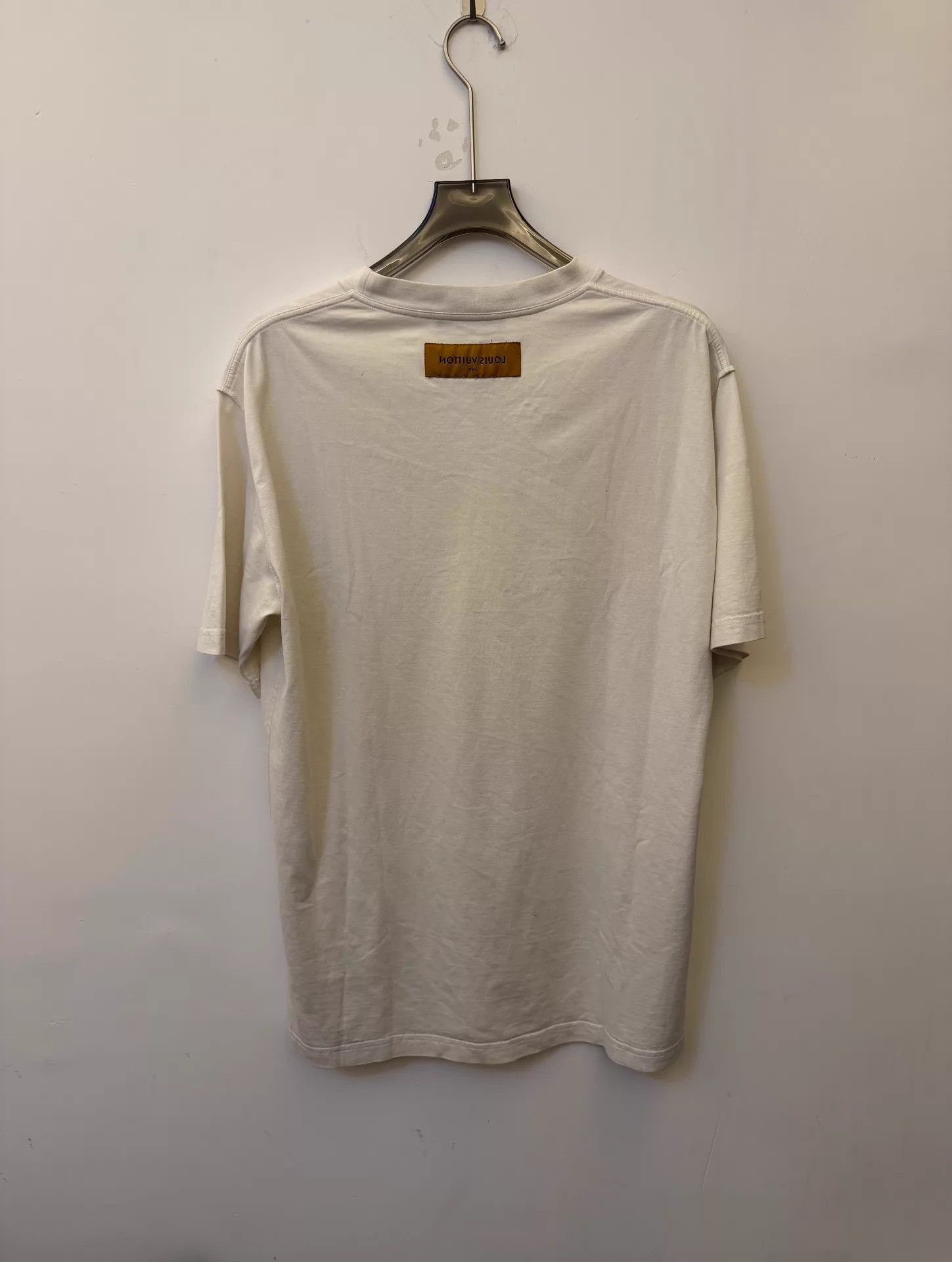 Louis Vuitton LV Colorful Allover Print Crewneck SS Tee White XL Size XL / US 12-14 / IT 48-50 - 2 Thumbnail