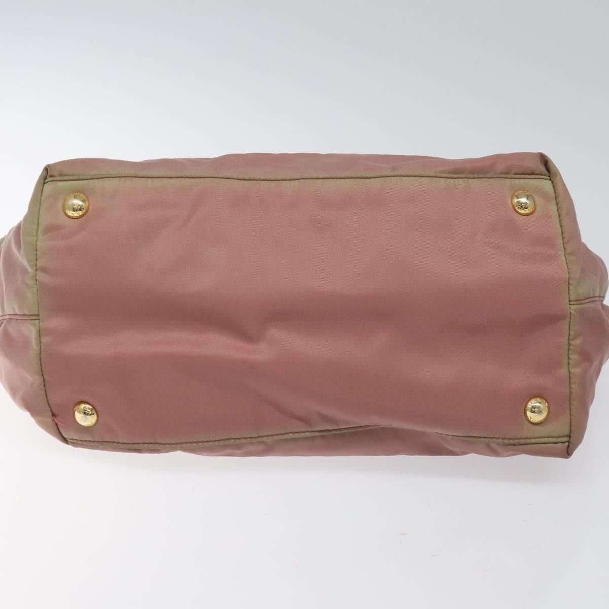 Prada PRADA Hand Bag Nylon Pink Gold Size ONE SIZE - 5 Thumbnail