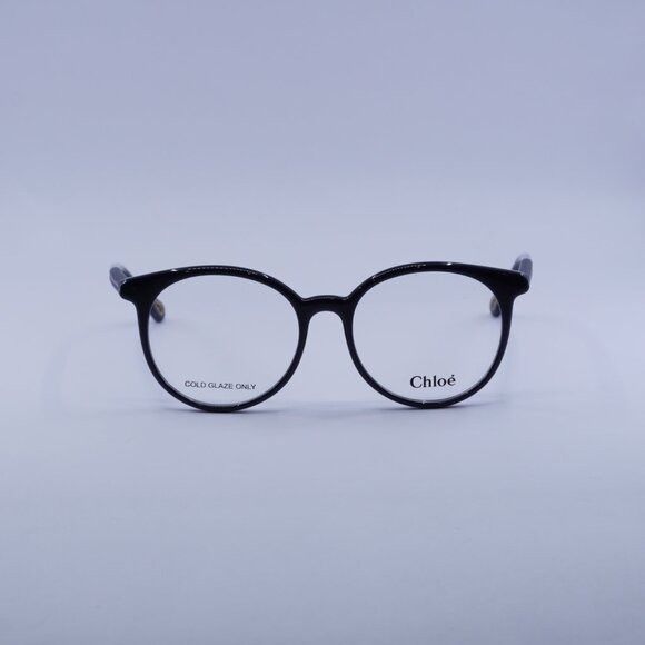 Chloe 🕶️ New Chloe CH0006O 006 Eyeglasses - Blue Frame 52mm Size ONE SIZE - 4 Thumbnail