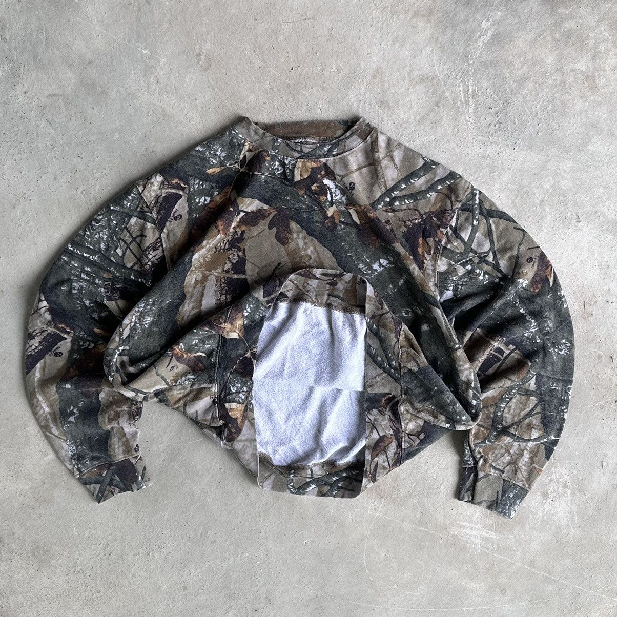 Carhartt Crazy Vintage Carhartt Style Boxy Realtree Camo Crewneck Size US XL / EU 56 / 4 - 5 Thumbnail
