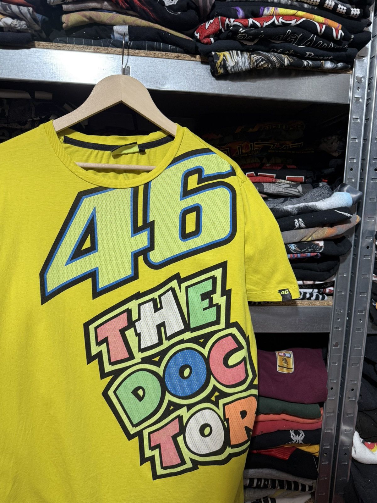 Yamaha Official Fan Club Valentino Rossi 46 The Doctor T-Shirt Size US XXL / EU 58 / 5 - 3 Thumbnail