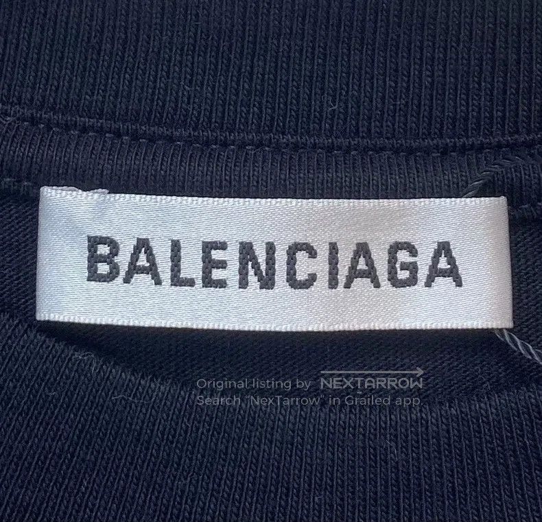 Balenciaga Balenciaga Black letter logo print short-sleeve, size S Size US S / EU 44-46 / 1 - 3 Thumbnail