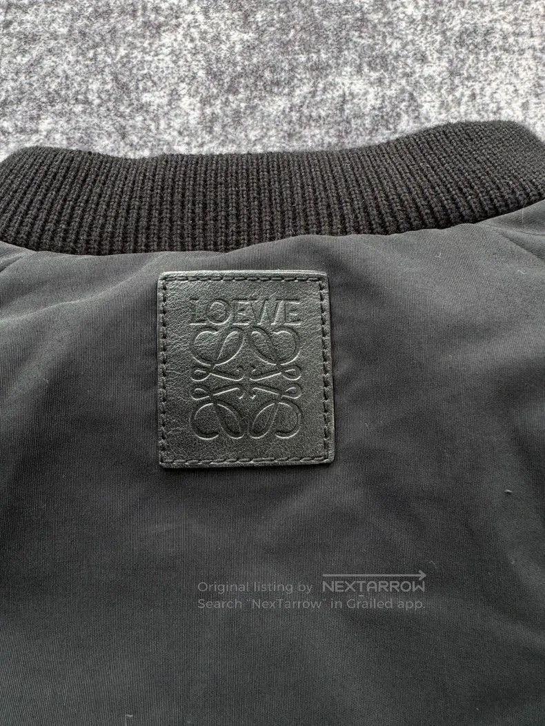 Loewe Loewe Black Puffer Jacket with Leather Tag. Size US L / EU 52-54 / 3 - 6 Thumbnail