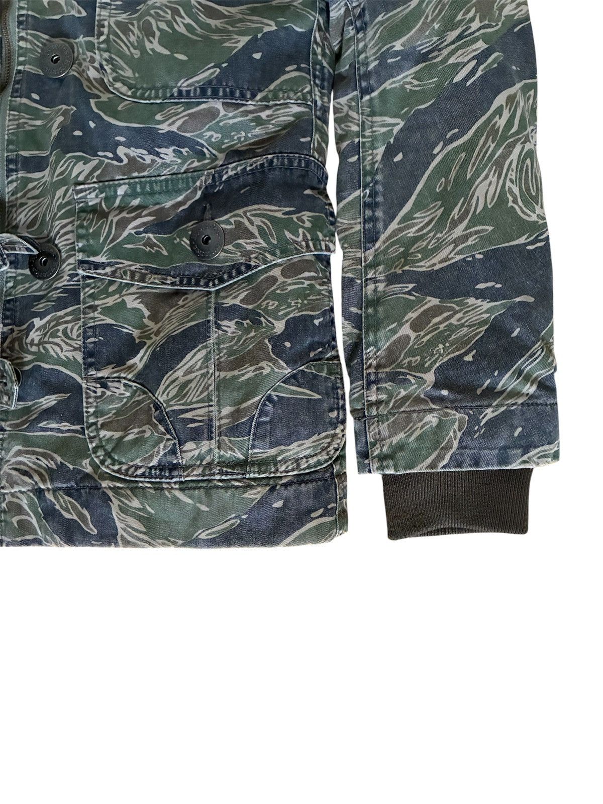 Hysteric Glamour Hysteric Glamour ‘Hysterics’ Tiger Camo Jacket Size XS / US 0-2 / IT 36-38 - 4 Thumbnail