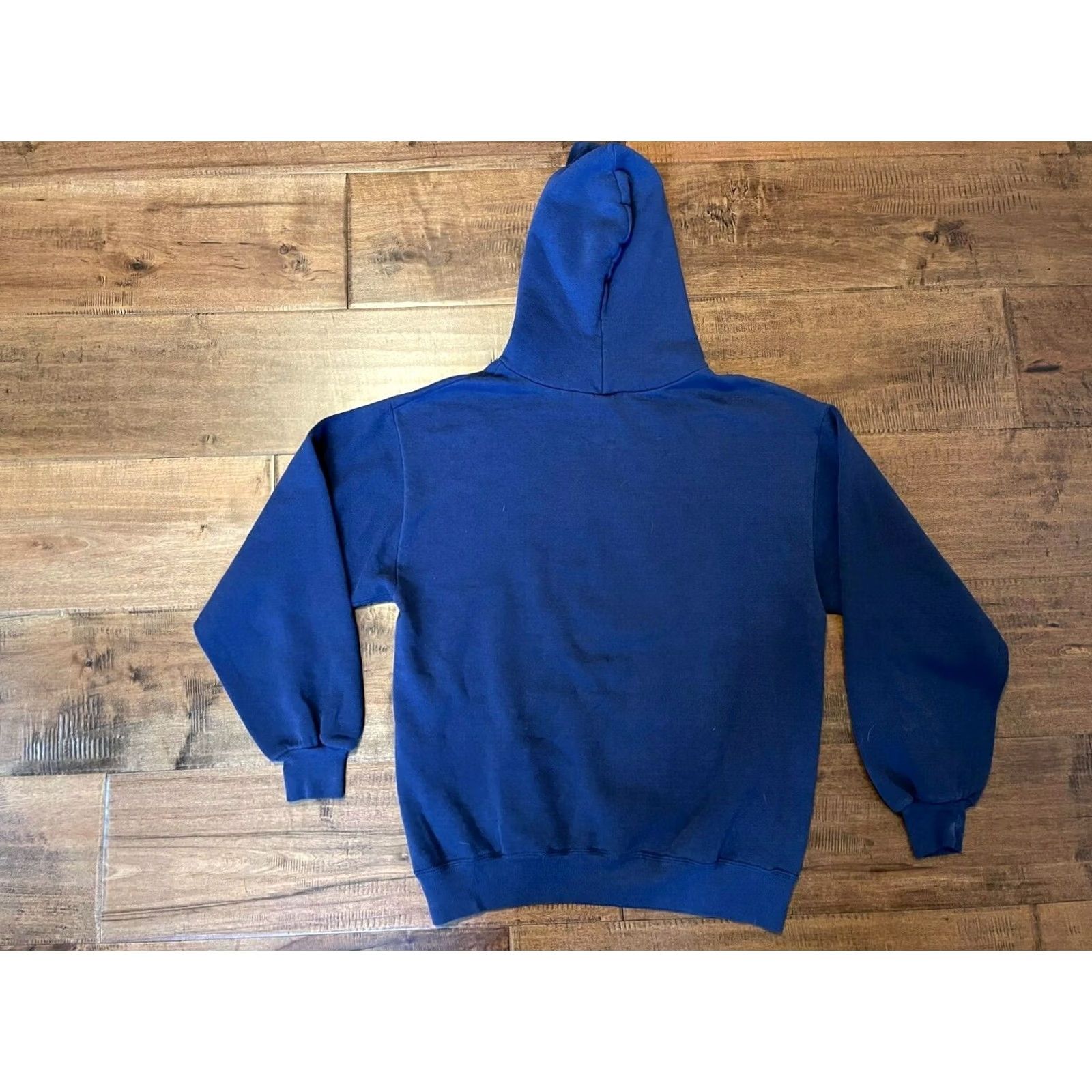 Jerzees VINTAGE 1993 Bud Dry Anheuser Busch Beer Navy Hoodie Sweatshirt - Men's XLarge Size US XL / EU 56 / 4 - 3 Thumbnail