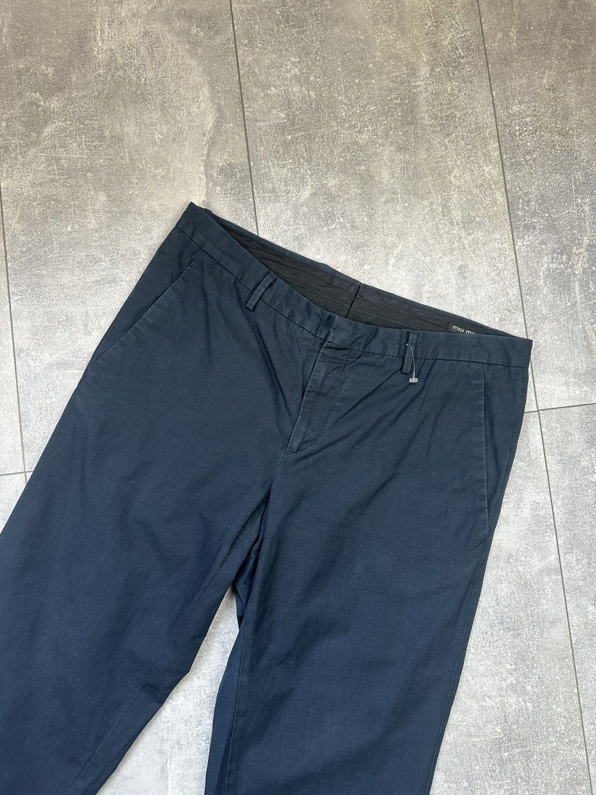 Miu Miu Miu Miu Luxury Vintage Chinos Pants Size US 30 / EU 46 - 4 Thumbnail