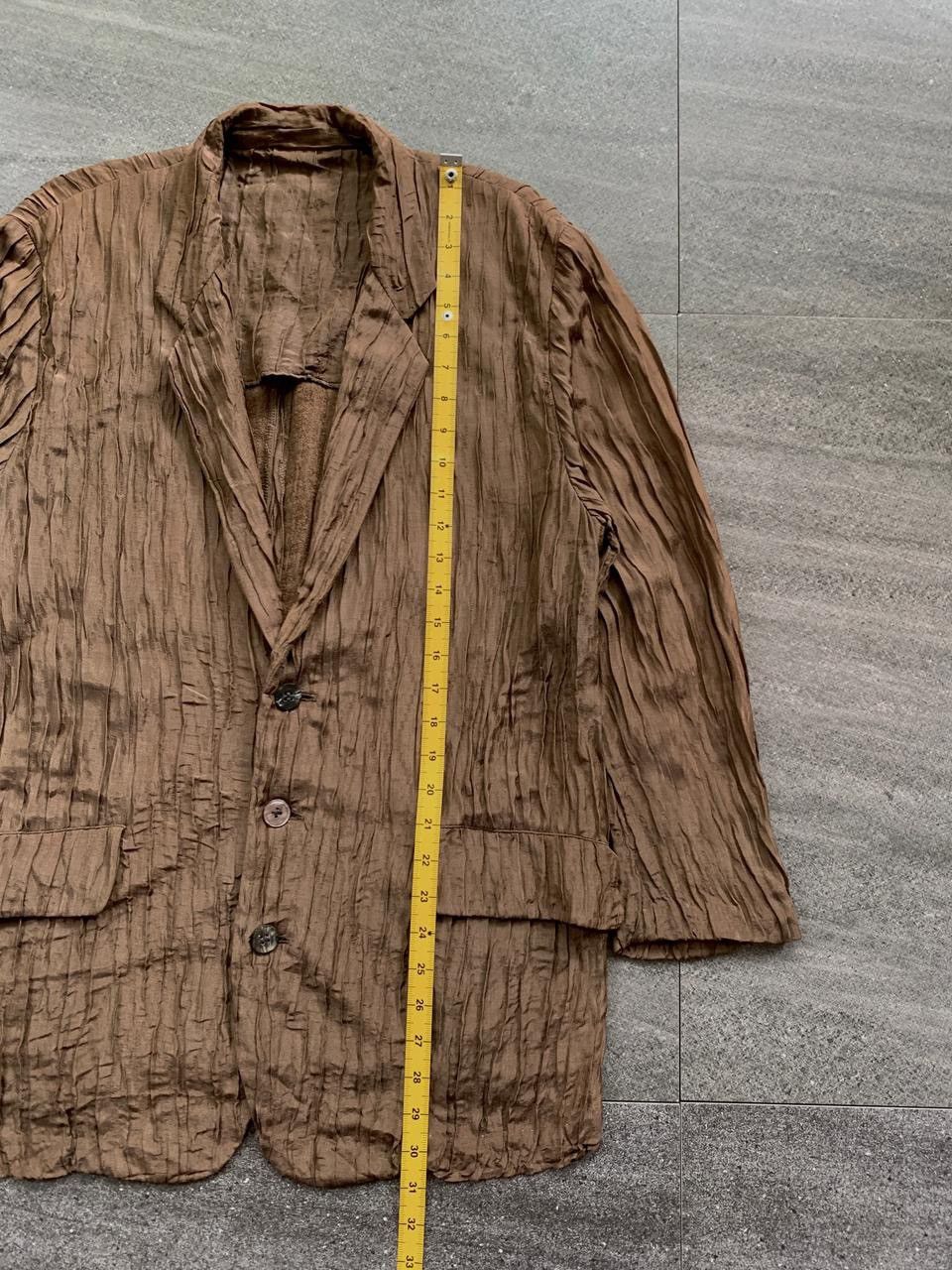 Issey Miyake FREE TAX! 90s Pleated Blazer Jacket Size US M / EU 48-50 / 2 - 12 Thumbnail