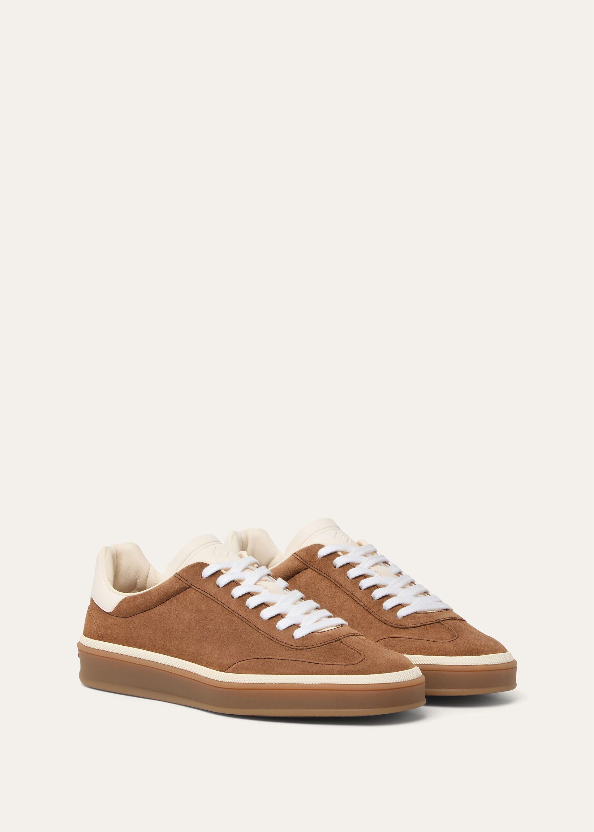 Loro Piana os11x0326 FSW0083 Tennis Walk Sneakers in Vicuna Size US 10 / IT 40 - 3 Thumbnail
