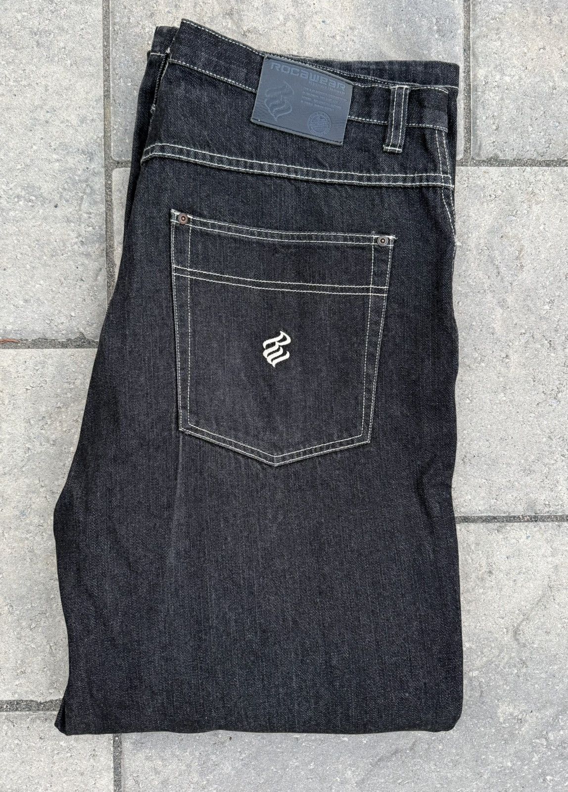 Rocawear Rocawear Black Baggy Denim Size US 40 / EU 56 - 3 Thumbnail