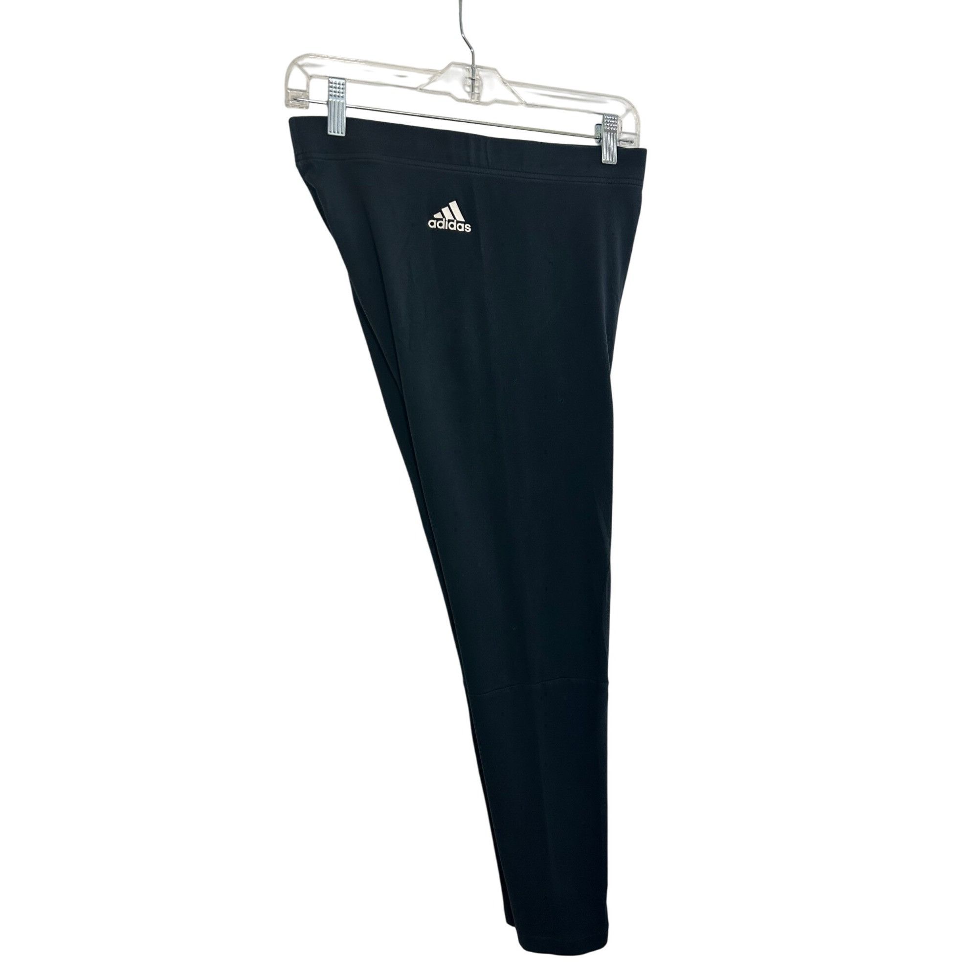 Adidas Adidas Women Leggings Ankle Black Logo Activewear Athleisure Size 28" / US 6 / IT 42 - 10 Thumbnail