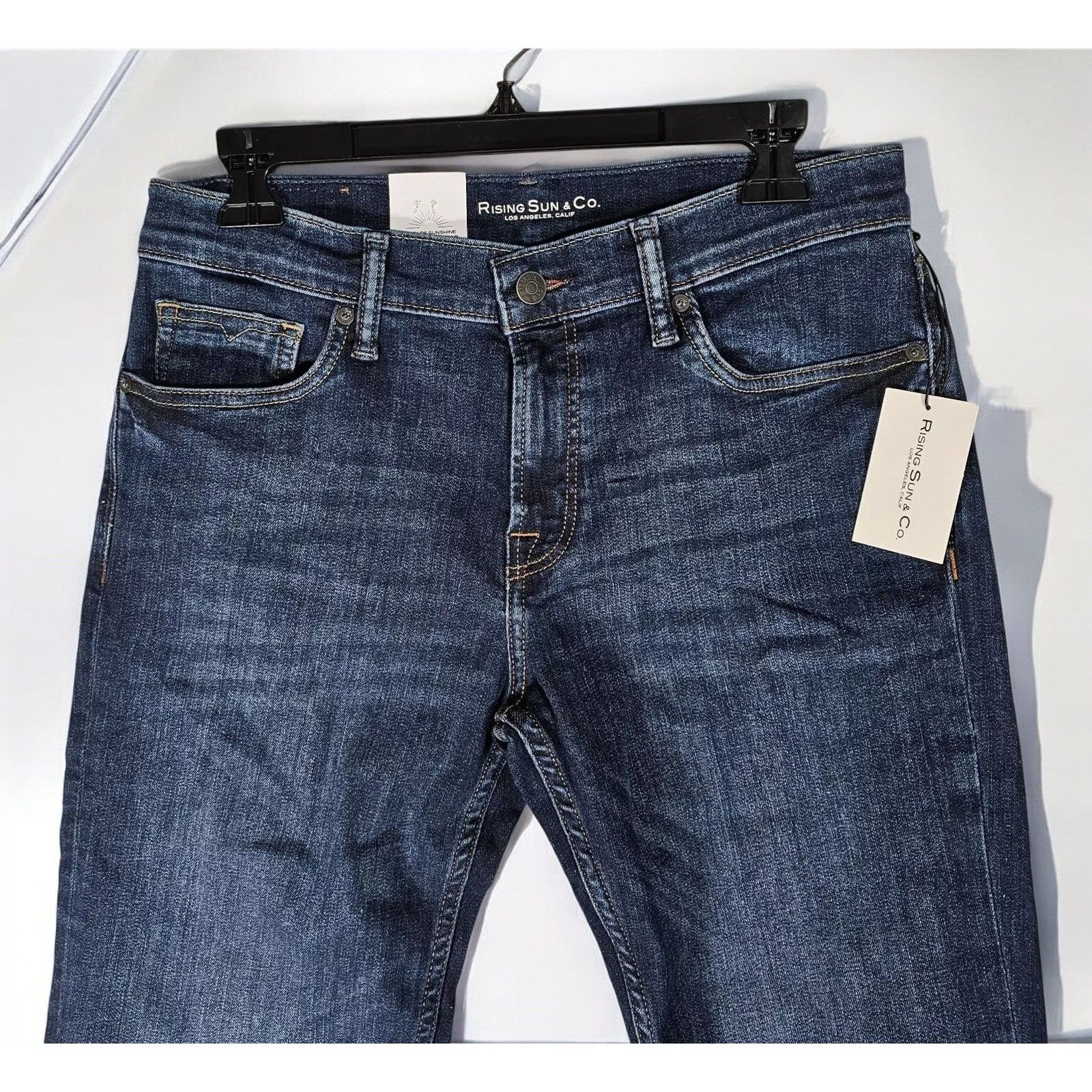 Rising Sun & Co. Rising Sun & Co Mens Repreve Slim Fit RCore Jeans NEW 30x34 Size US 30 / EU 46 - 7 Thumbnail