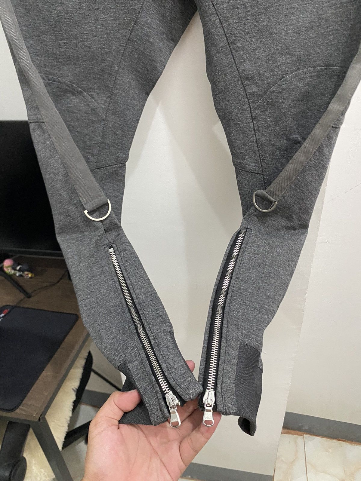 Wooyoungmi WOOYOUNGMI ANKLE ZIP DRAWSTRING SWEATPANTS Size US 32 / EU 48 - 4 Thumbnail