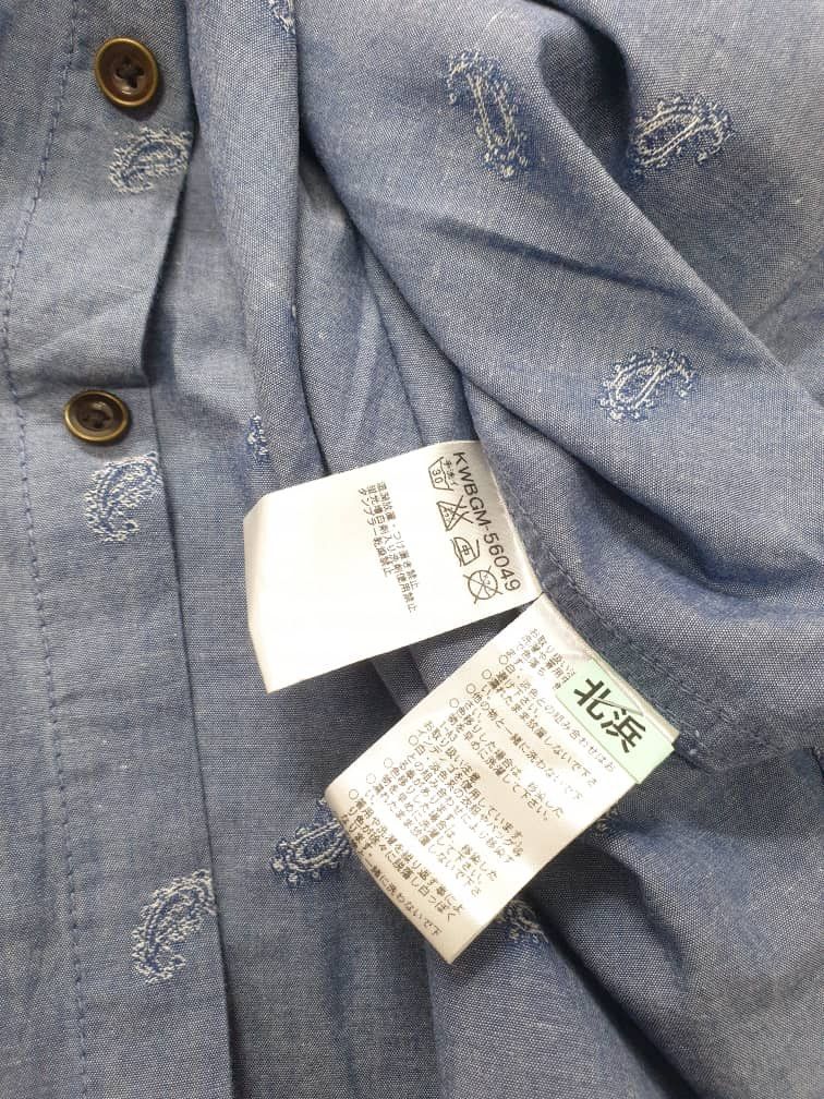 Issey Miyake A.v.v Homme Issey Miyake Japanese brand chambray Size US M / EU 48-50 / 2 - 2 Thumbnail