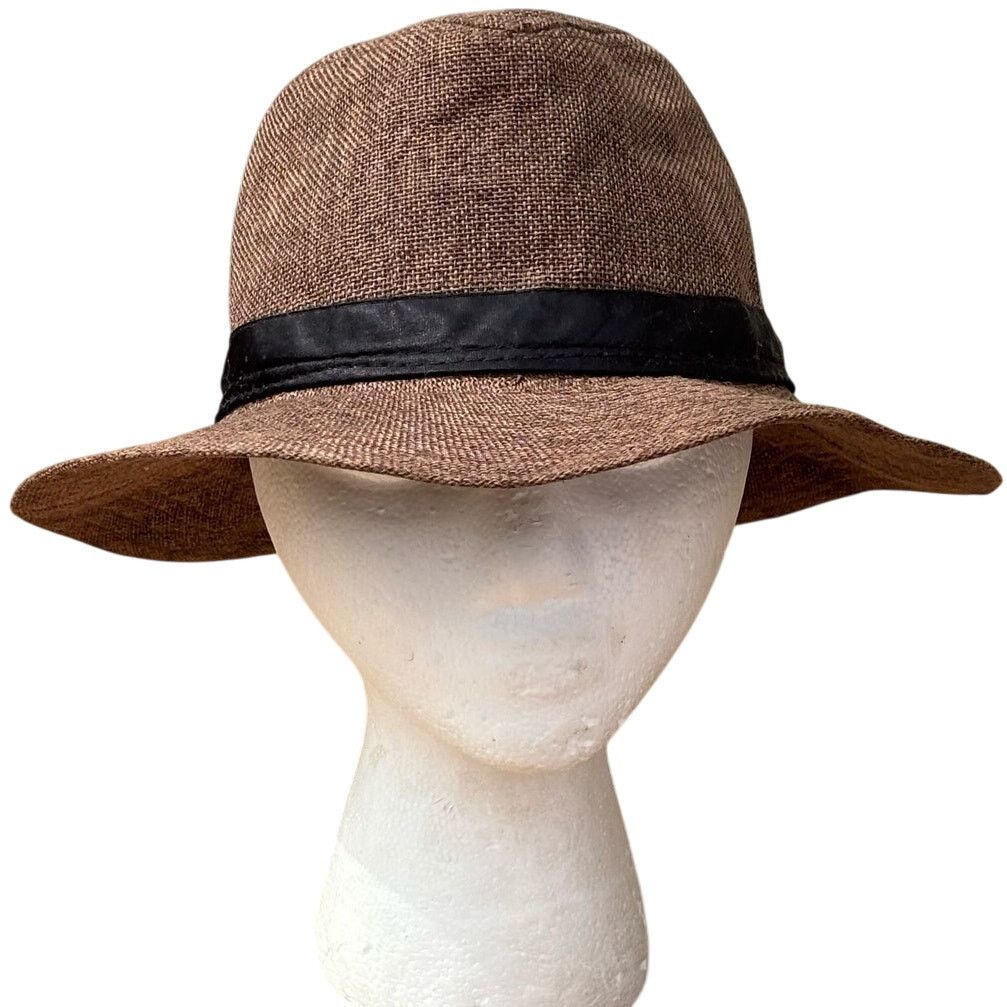 Other Brown Fedora Men's Hat Size ONE SIZE - 1 Thumbnail