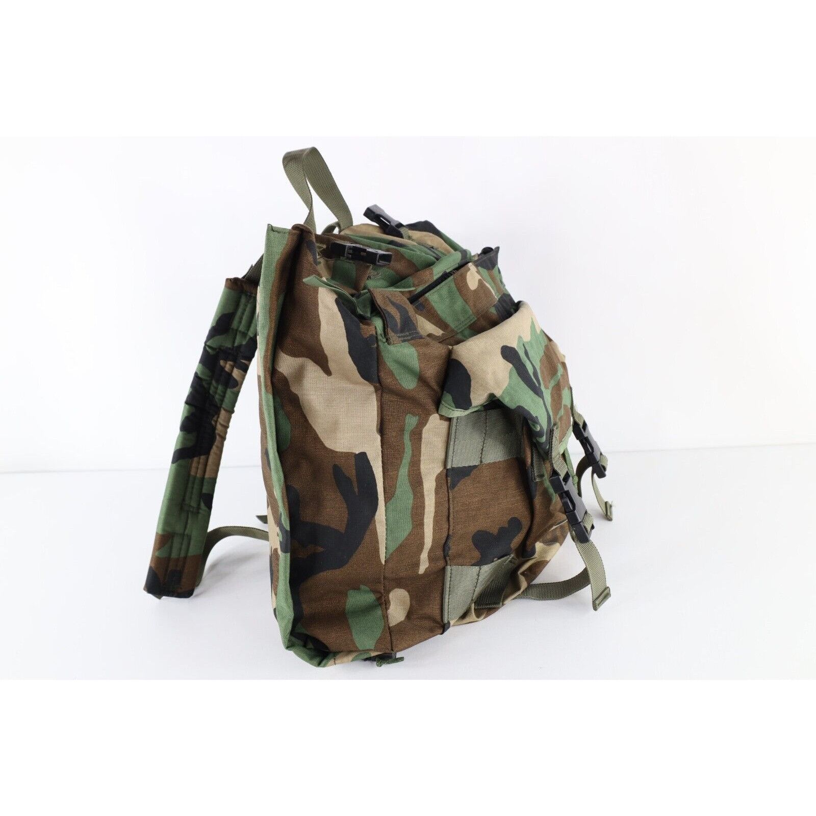 Vintage Vintage Military Issue Camouflage Combat Patrol Backpack Size ONE SIZE - 8 Thumbnail