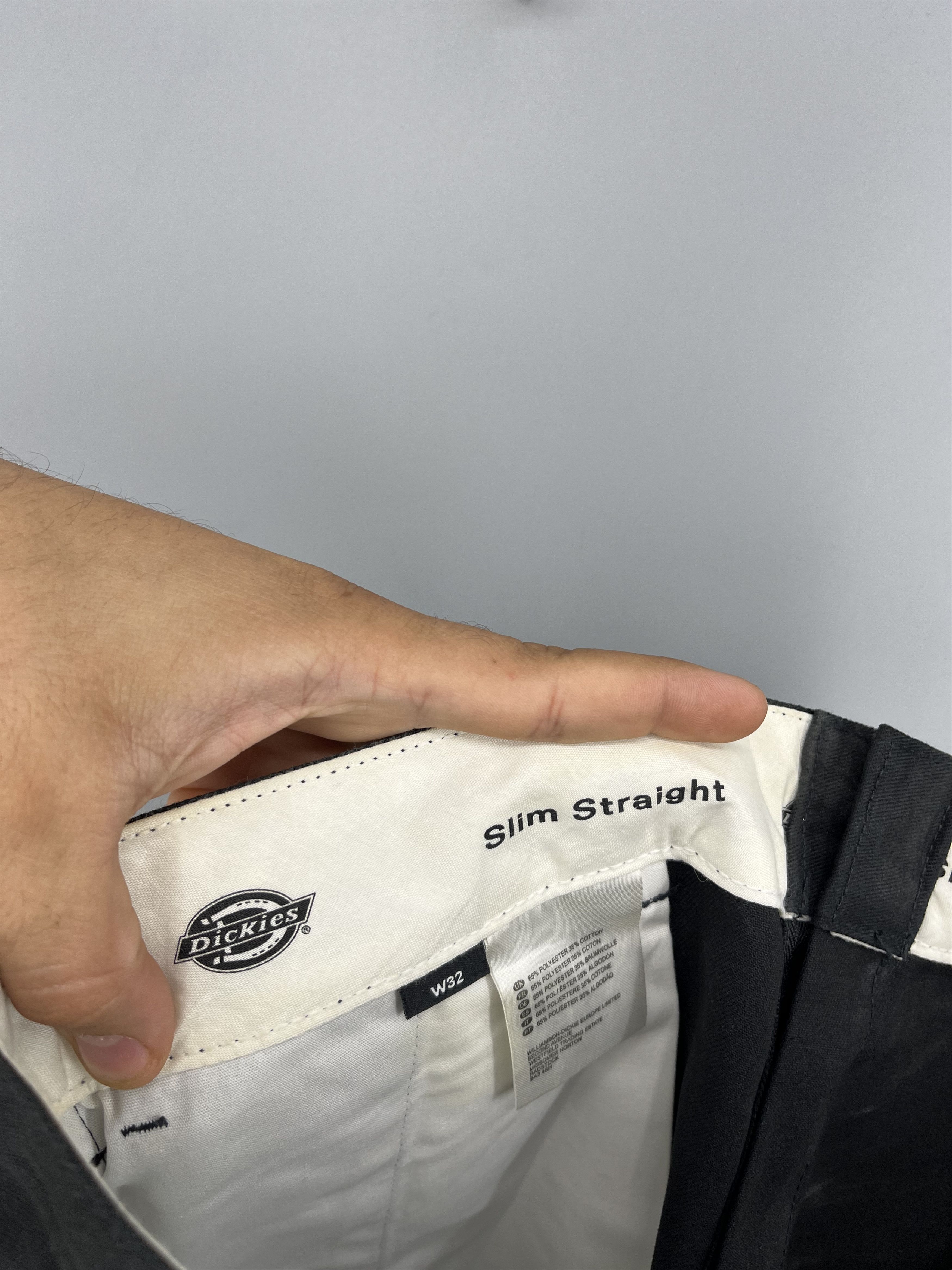 Dickies Dickies workwear men’s chino shorts size W 32 slim fit black Size US 32 / EU 48 - 9 Thumbnail