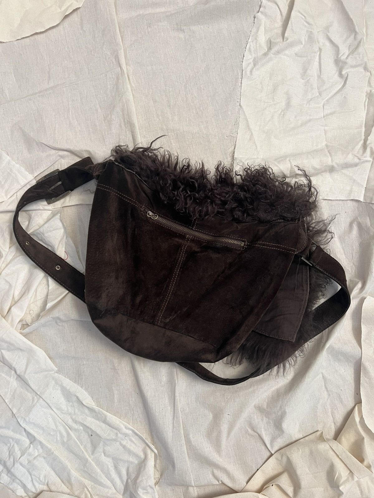 GOA GOA fur messenger bag Size ONE SIZE - 5 Thumbnail