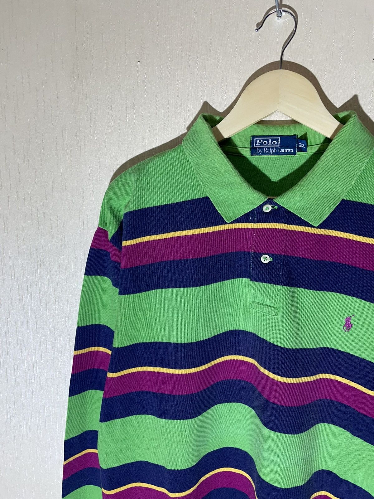 Polo Ralph Lauren × Vintage Polo Ralph Lauren vintage rugby jersey 90s Size US XXL / EU 58 / 5 - 3 Thumbnail