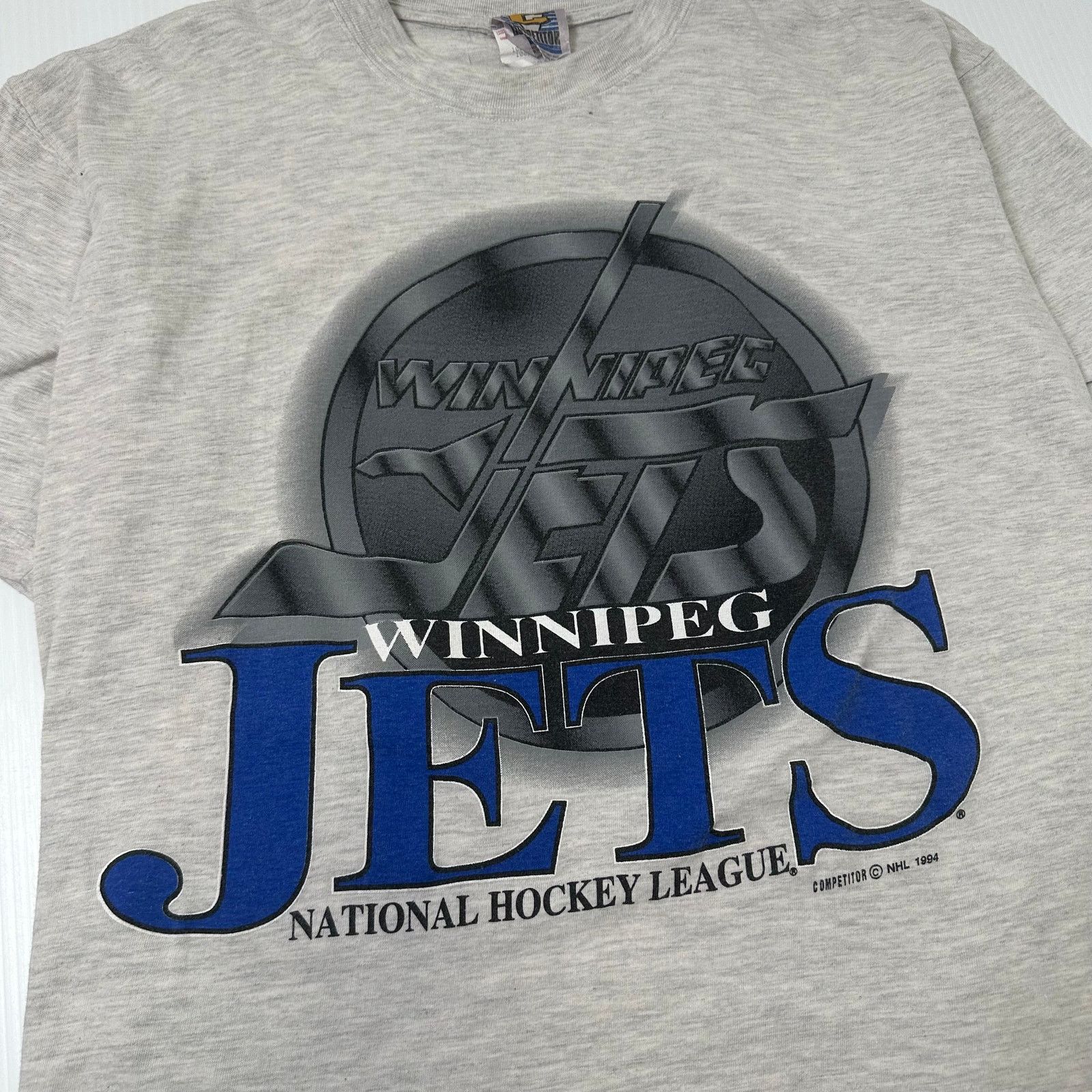 Vintage 1994 Winnipeg Jets NHL Graphic Tee L Size US L / EU 52-54 / 3 - 2 Thumbnail