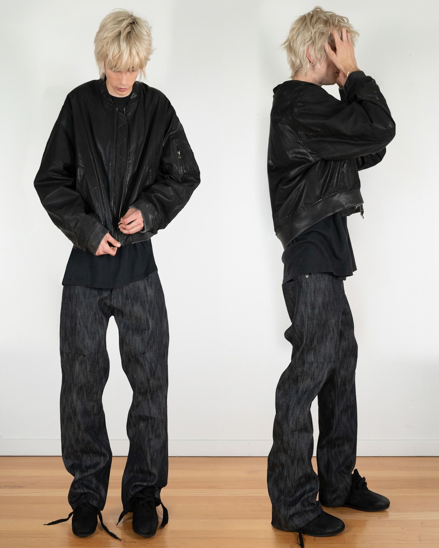 K-Two Studios Ktwo studios raw 18oz indigo heavy Denim | Grailed